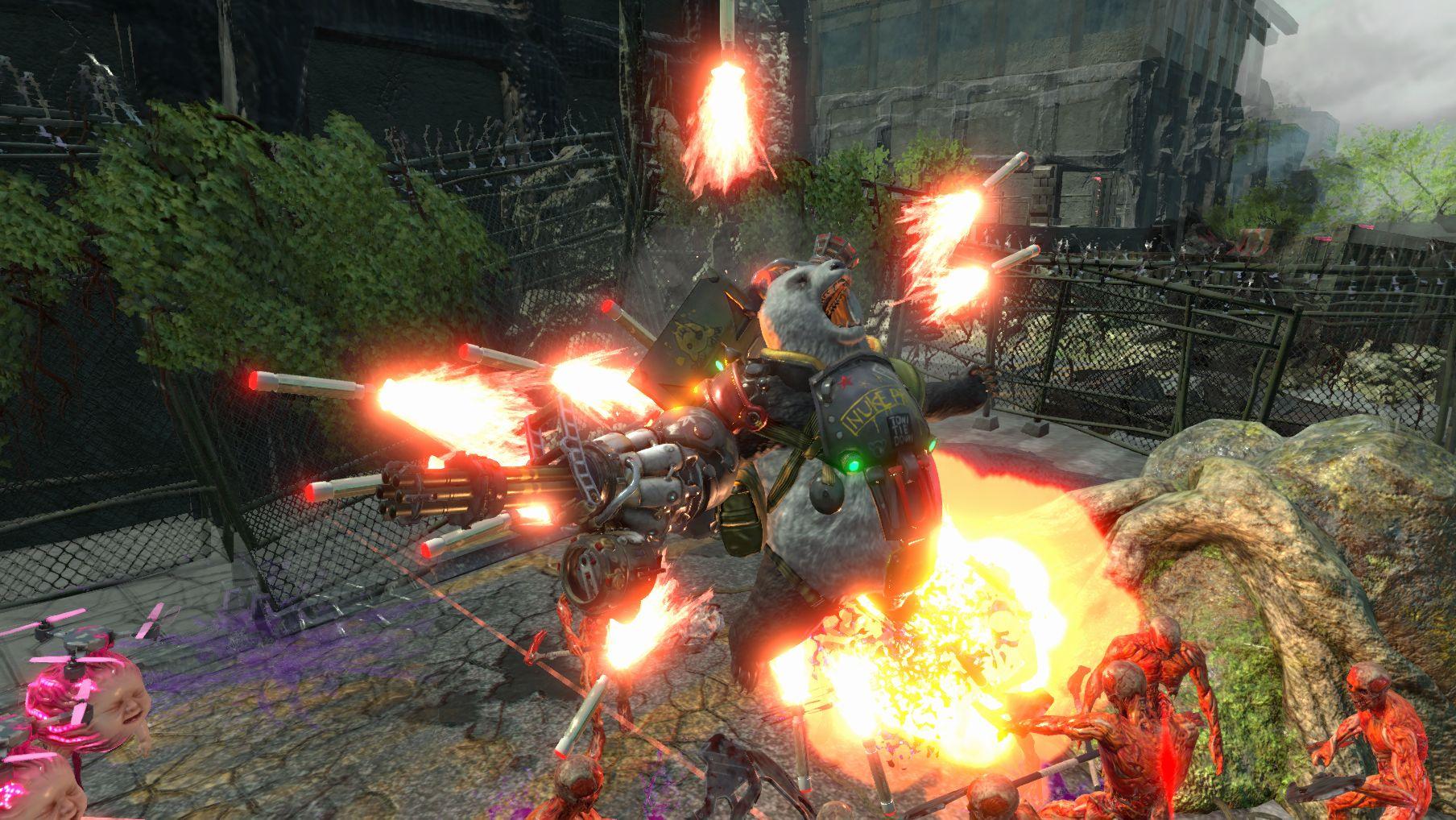 Contra: Rogue Corps Lets You Be A Trigger Happy Panda. Rock