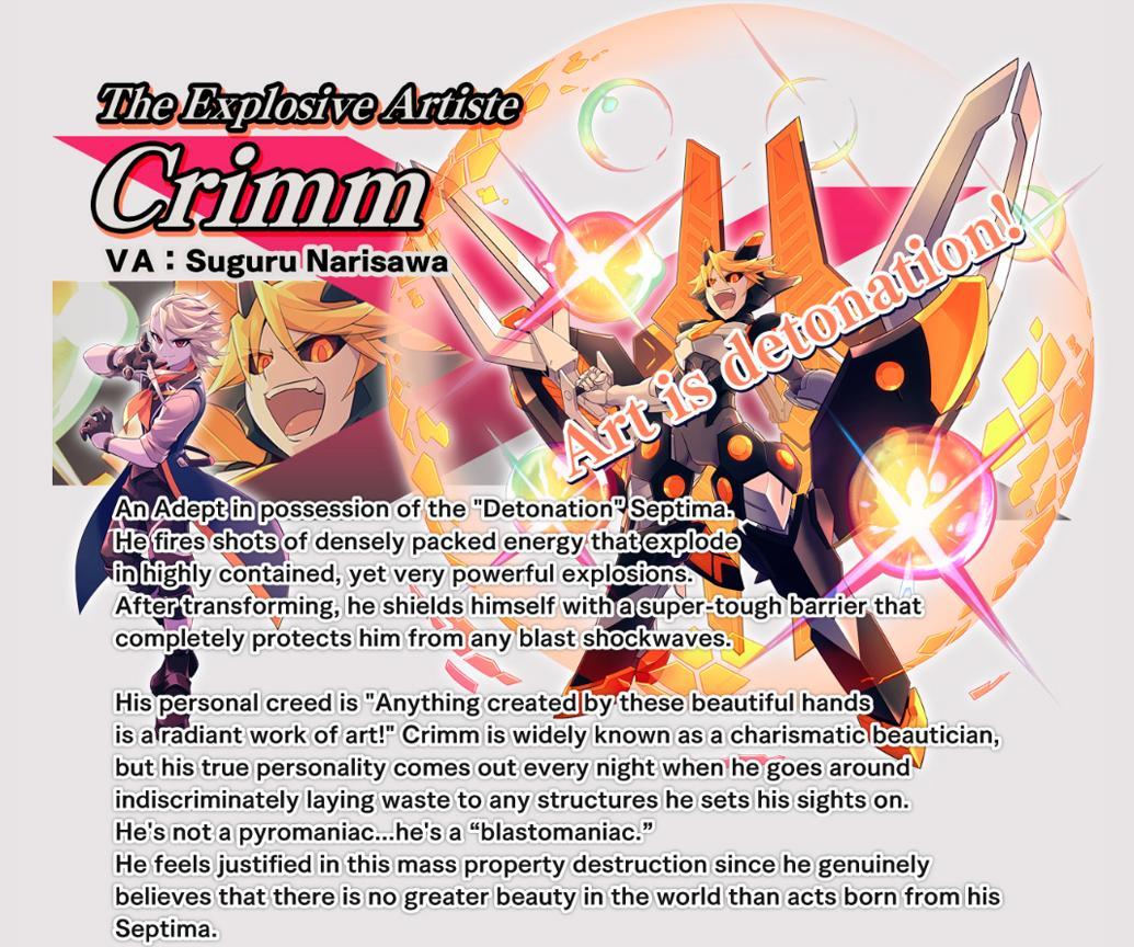 Gunvolt Chronicles: Luminous Avenger iX and Crimm