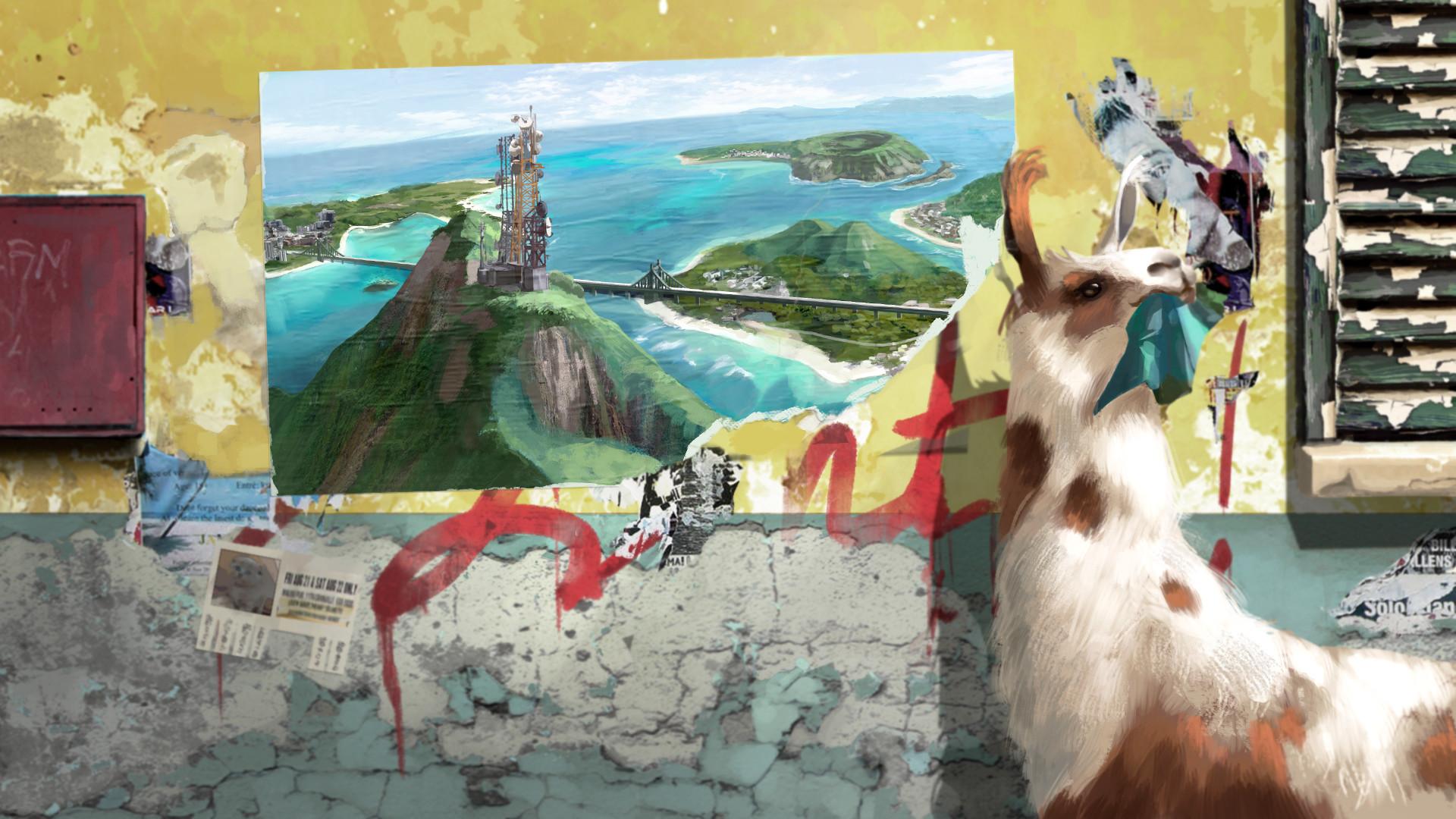 Concept Art for Tropico 6 PS4 Reveal