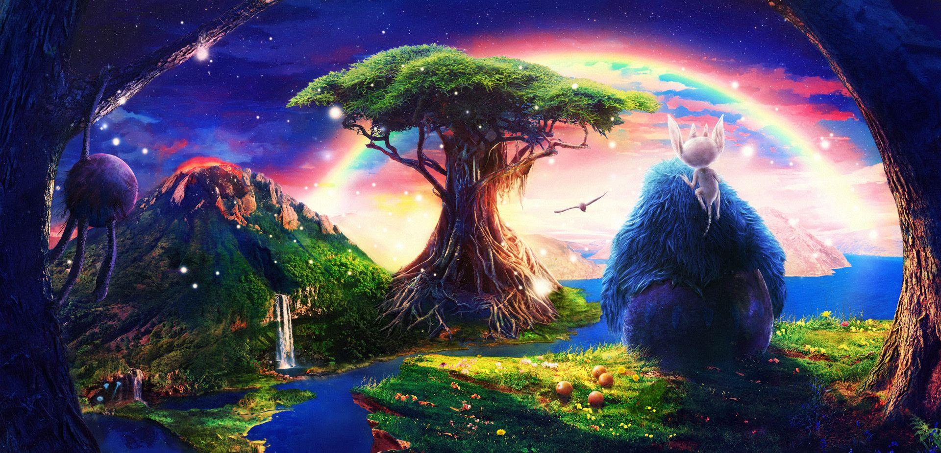 Ori and the Blind Forest Trees Spirits Games wallpaper