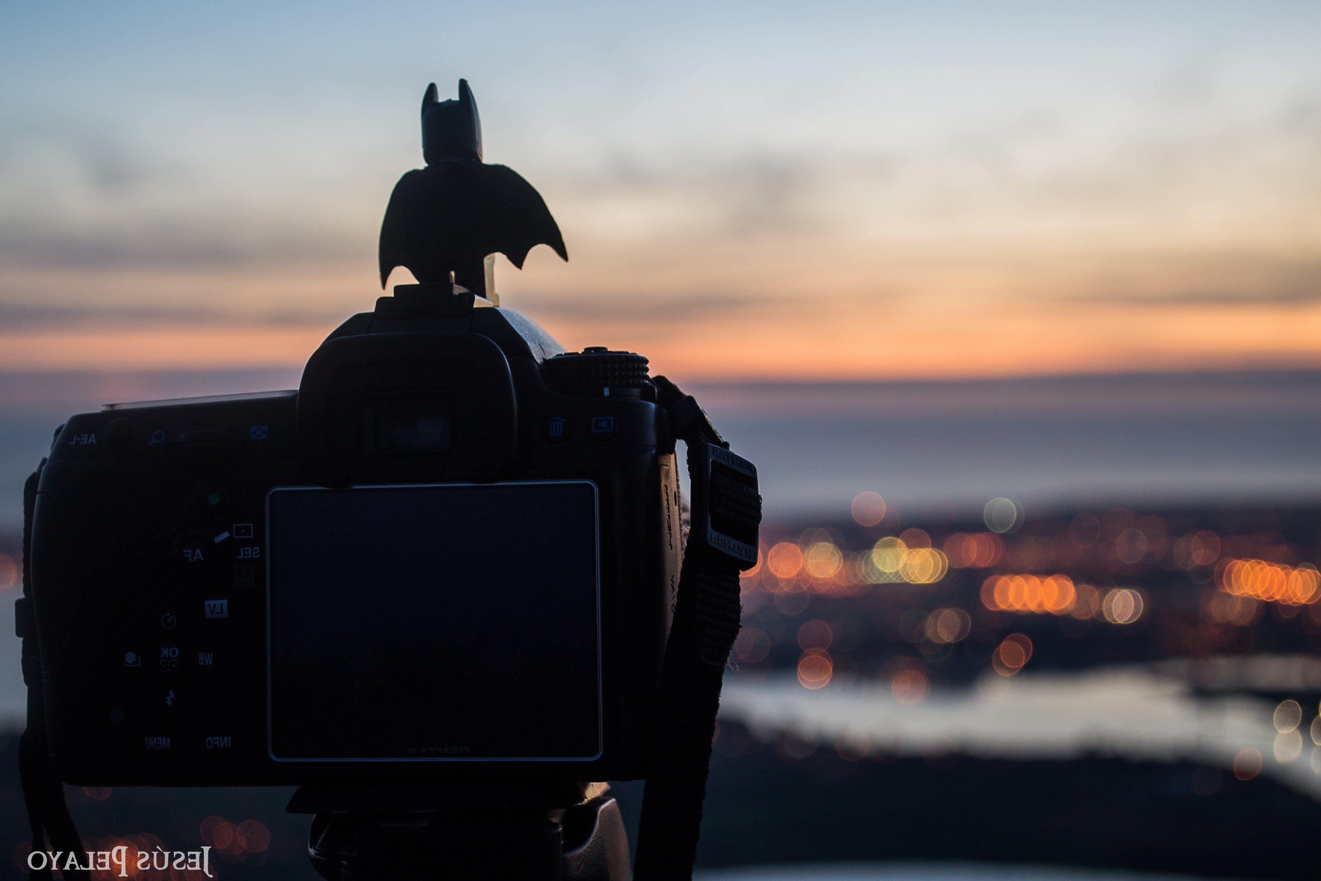 Download HD Batman, LEGO, Night, Photography Wallpaper