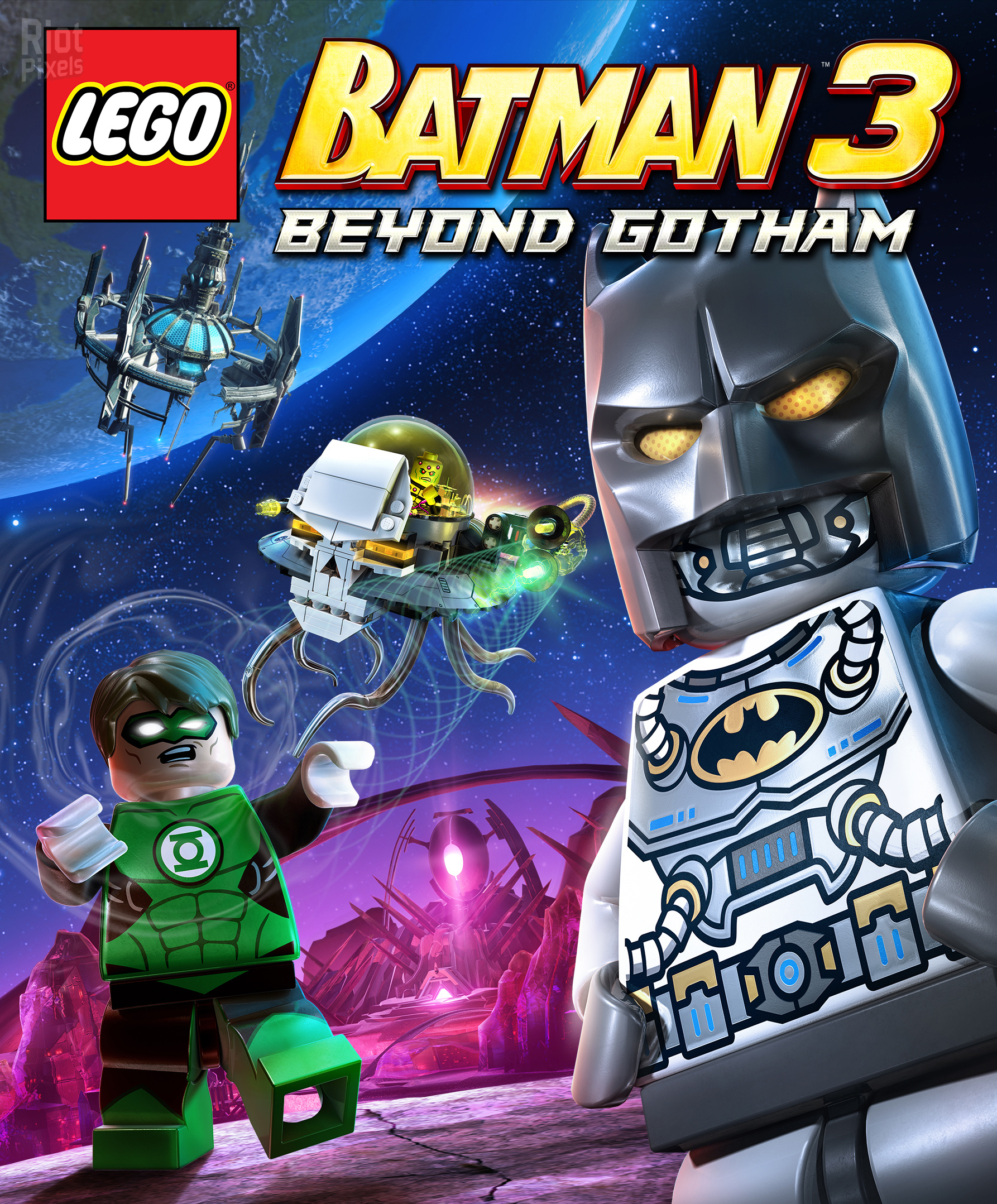 LEGO Batman 3: Beyond Gotham covers at Riot Pixels