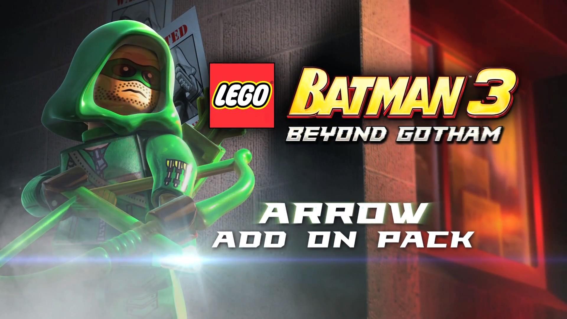 Green Arrow Joins LEGO Batman 3: Beyond Gotham Starting