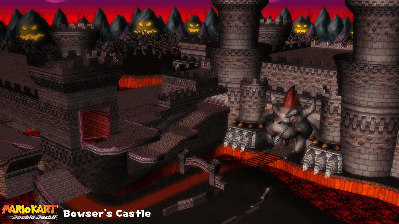 Bowser's Castle Super Mario Wallpapers - Wallpaper Cave