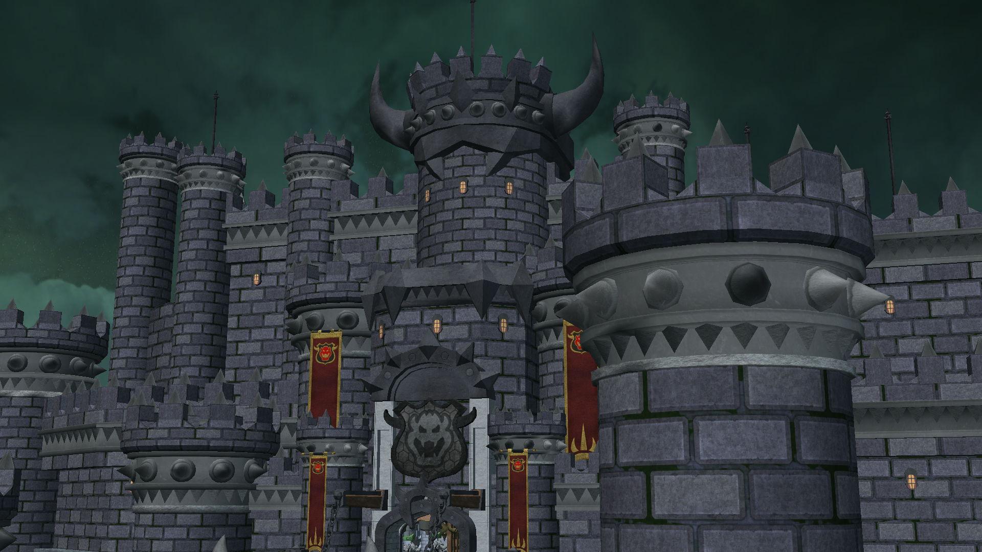 Bowser's Castle [Super Smash Bros. (Wii U)] [Maps]