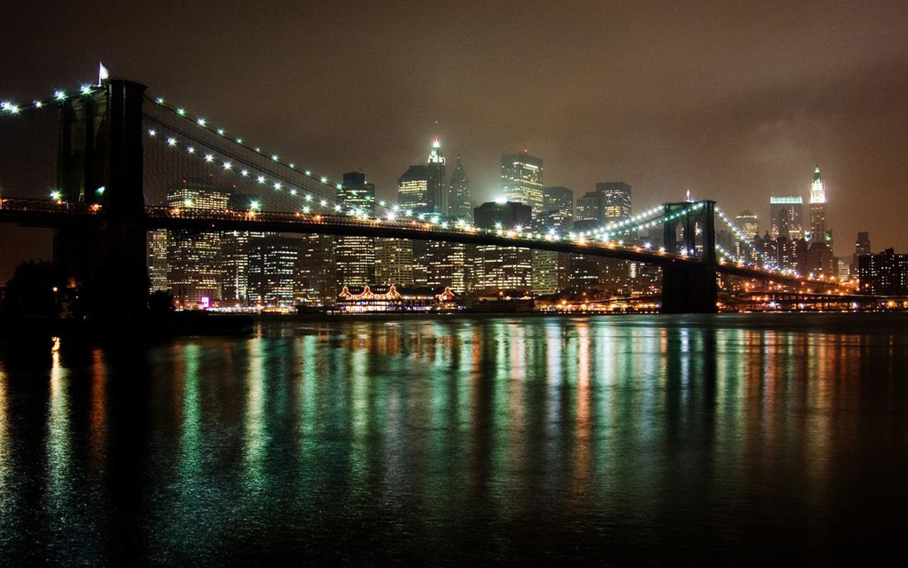 Brooklyn Bridge Nights wallpaper Gallery
