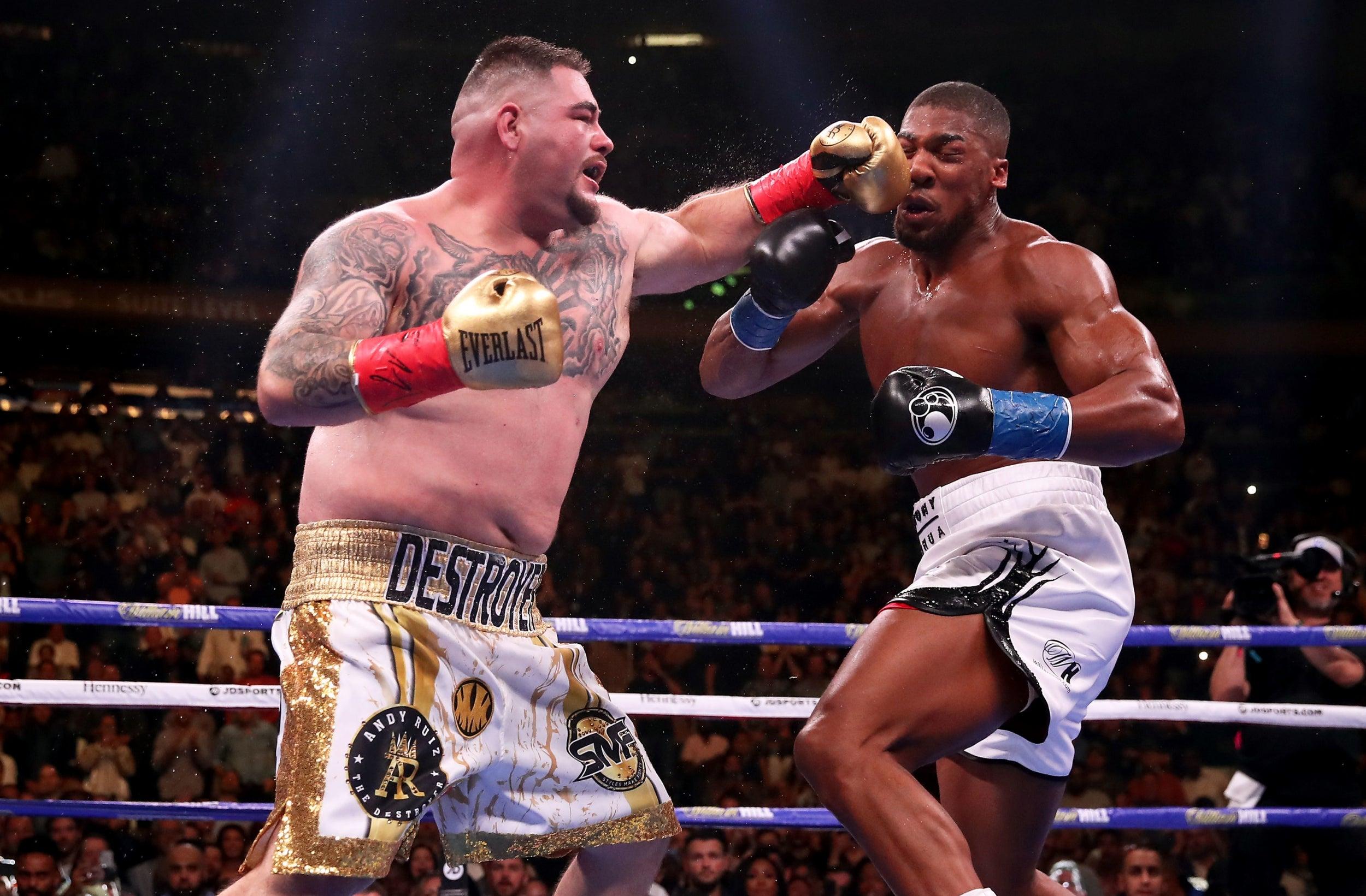 Anthony Joshua result: Joshua suffers shock loss to Andy