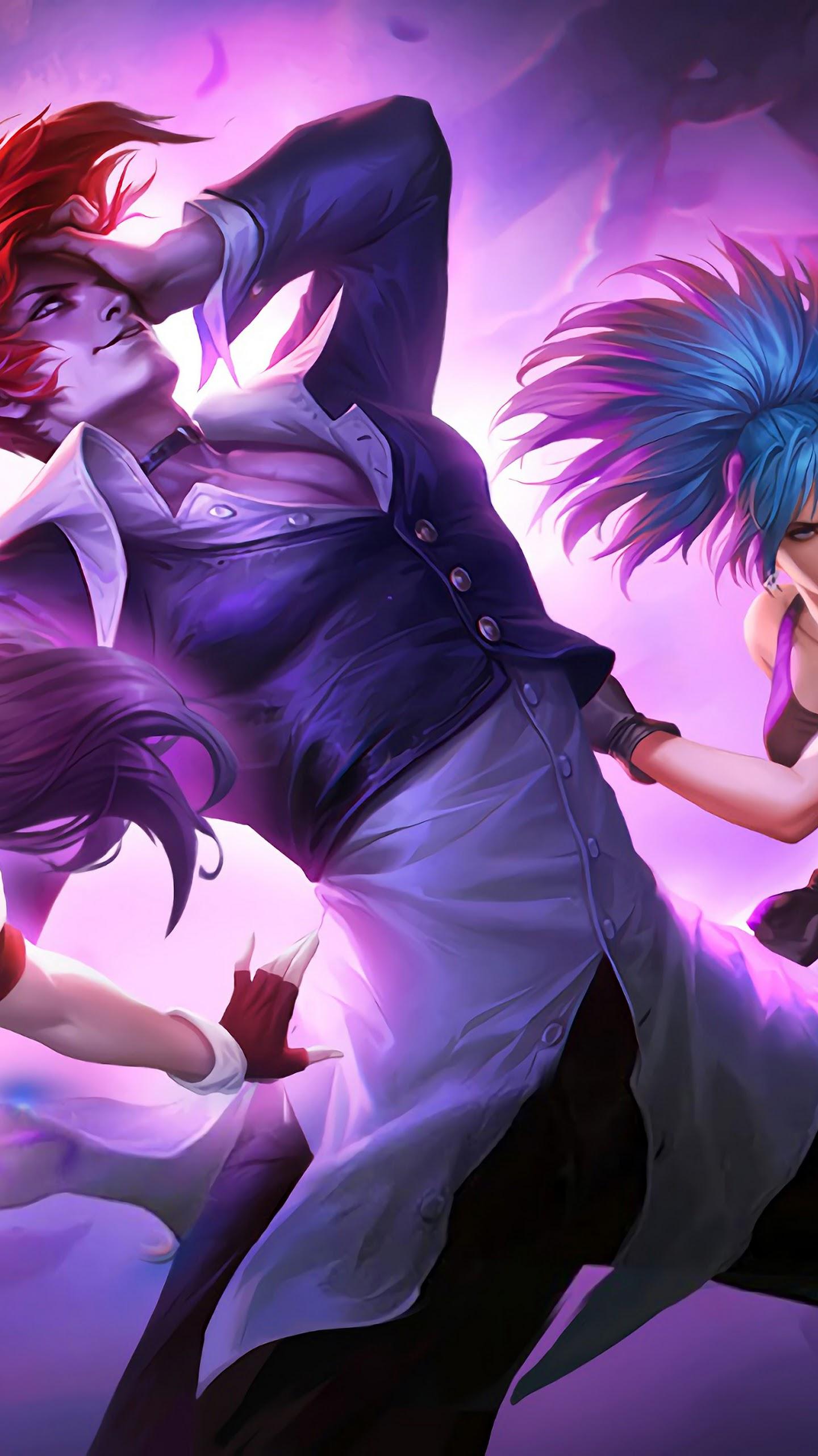 Chou - Iori Yagami KOF Skin  Mobile cartoon, Animated wallpapers for  mobile, Cartoon photo