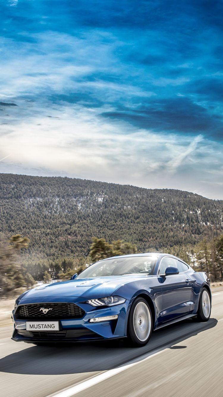 Ford Mustang 2018. Universal Phone Wallpaper/ Background