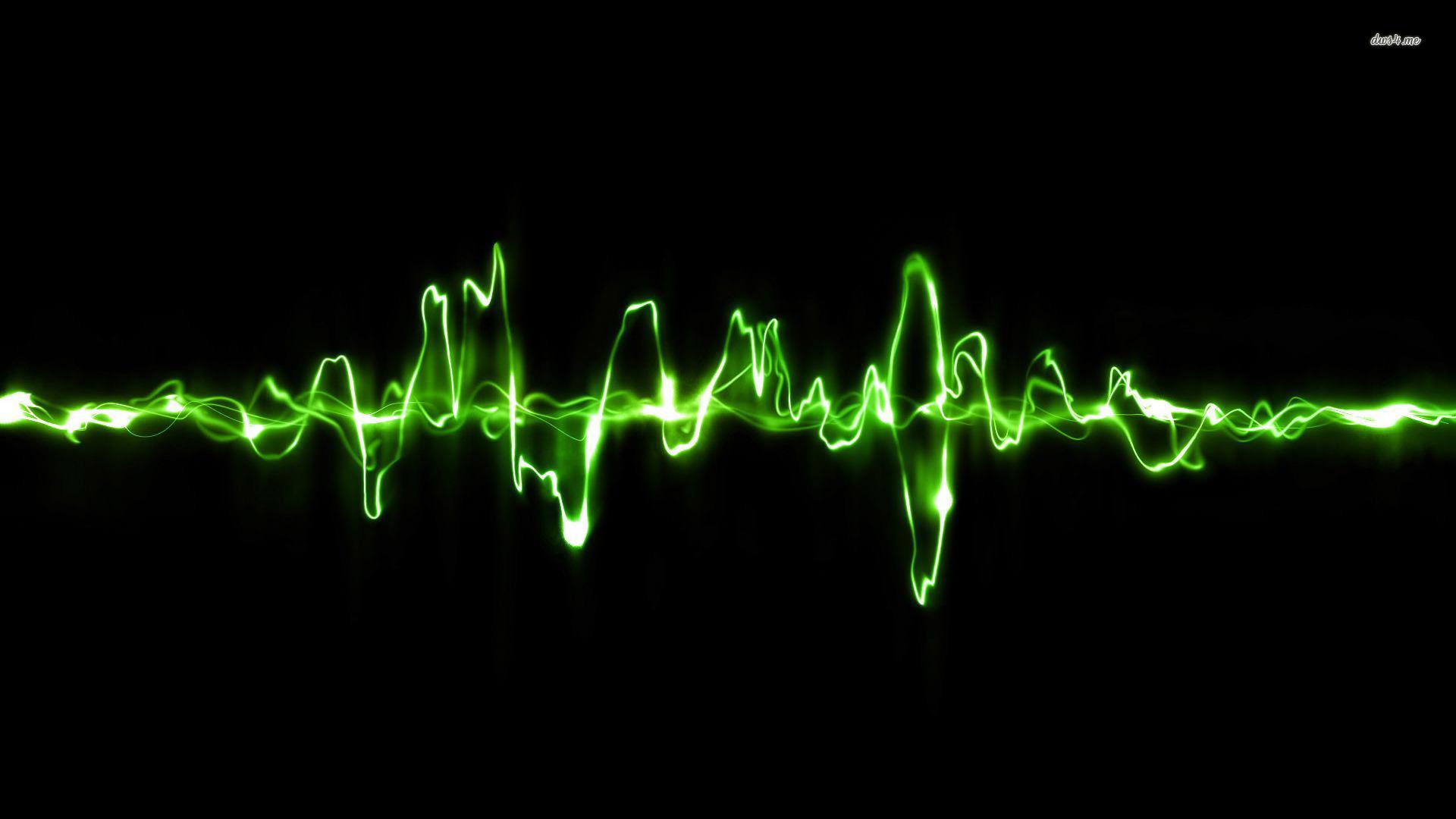 Neon sound wave wallpaper wallpaper