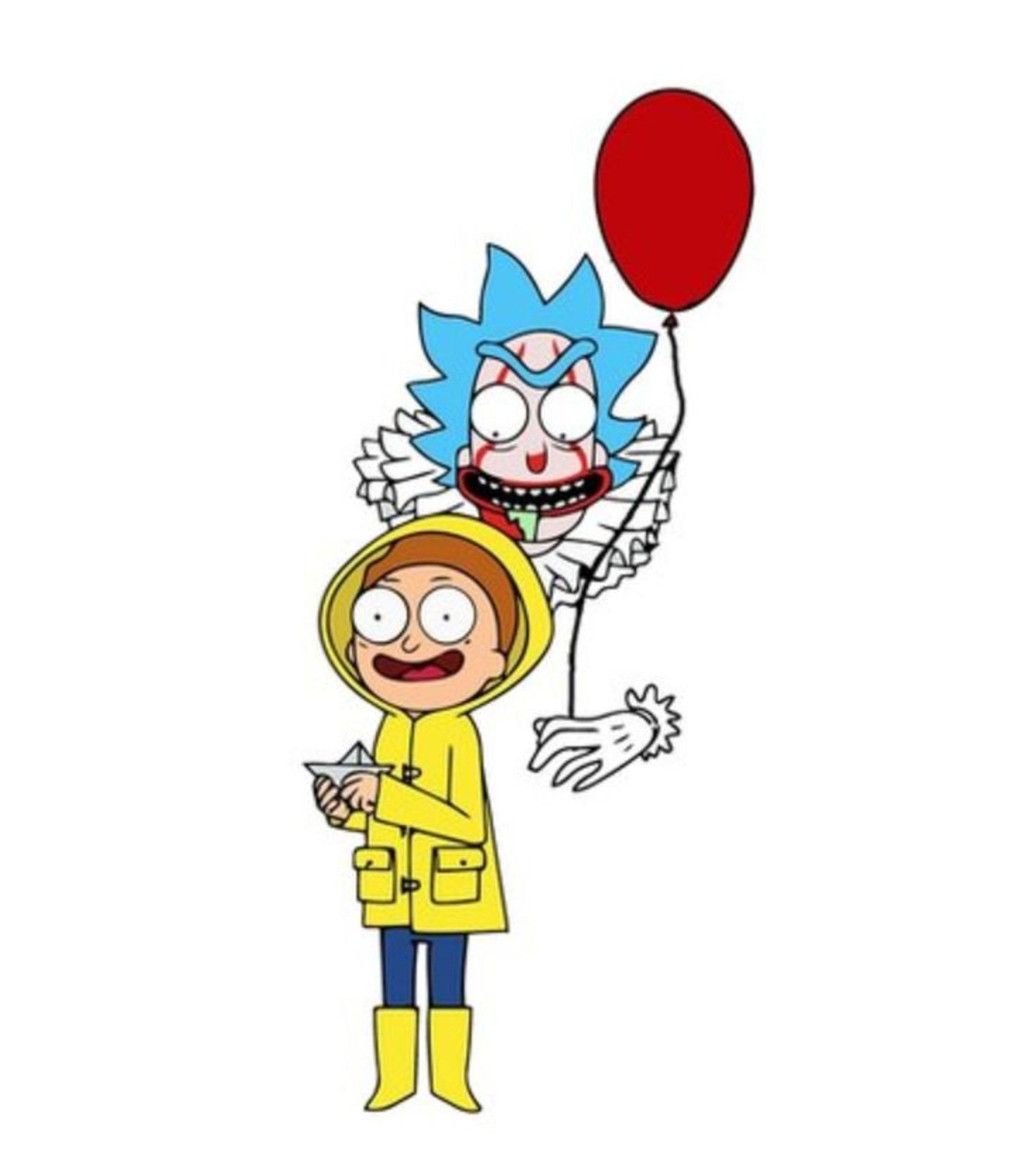 Mobiles Qhd And Morty Pennywise Png