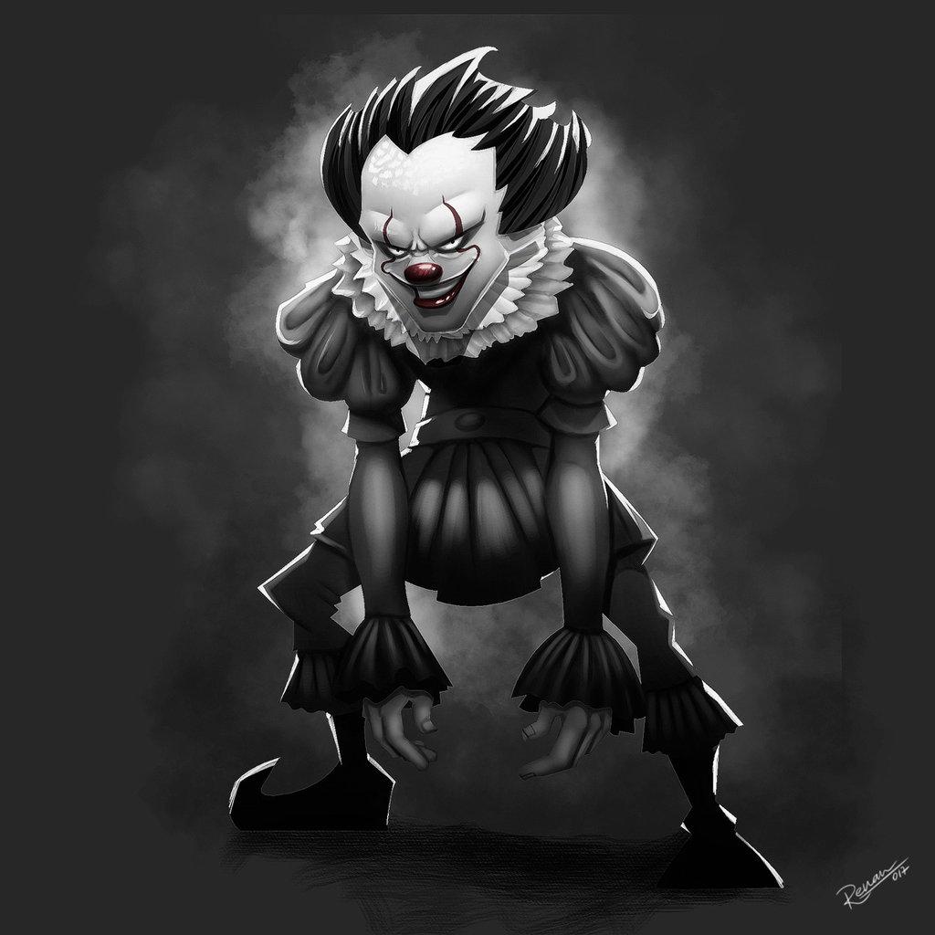 Pennywise Movie Wallpaper The Clown Chibi, HD