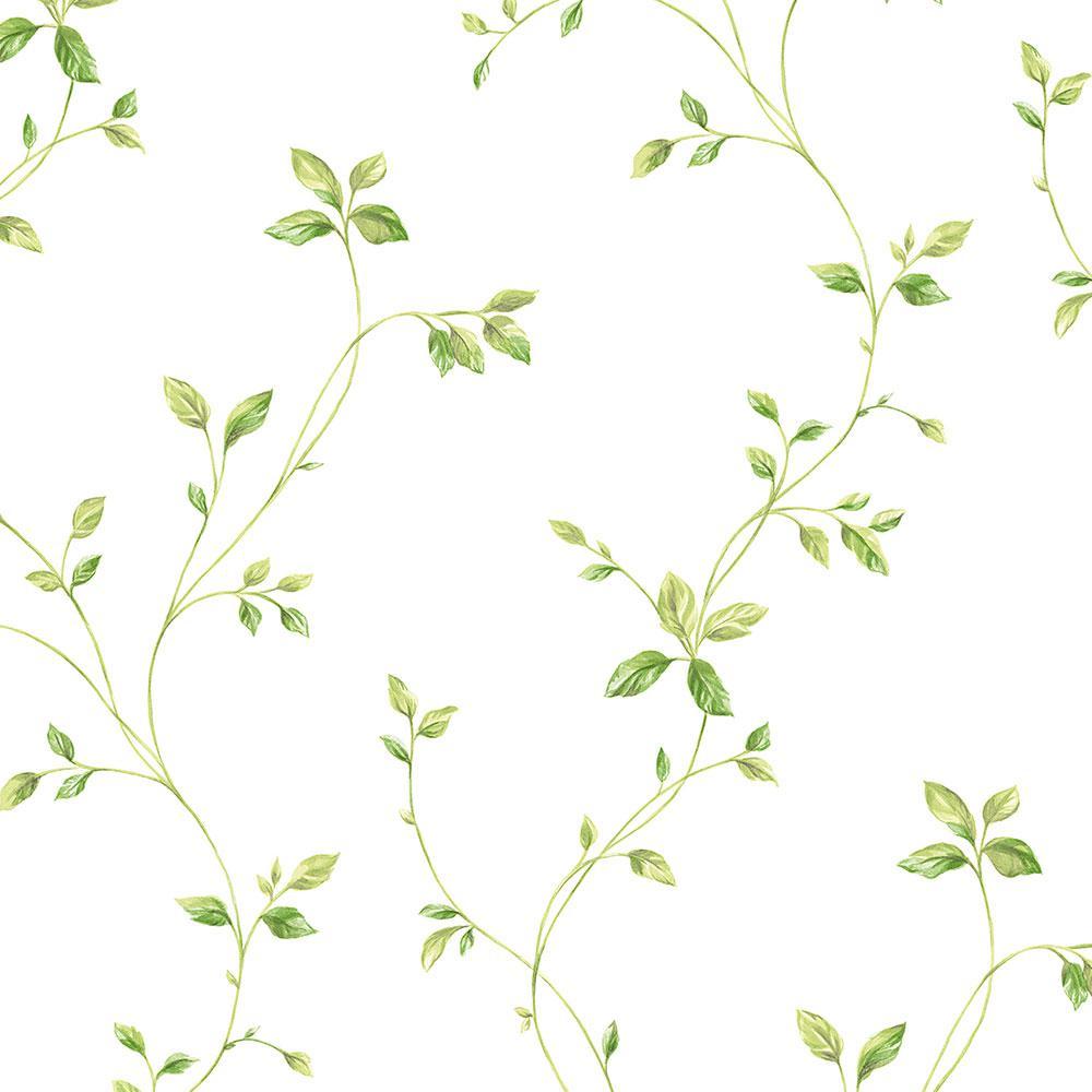 Watercolor Leaves Wallpaper