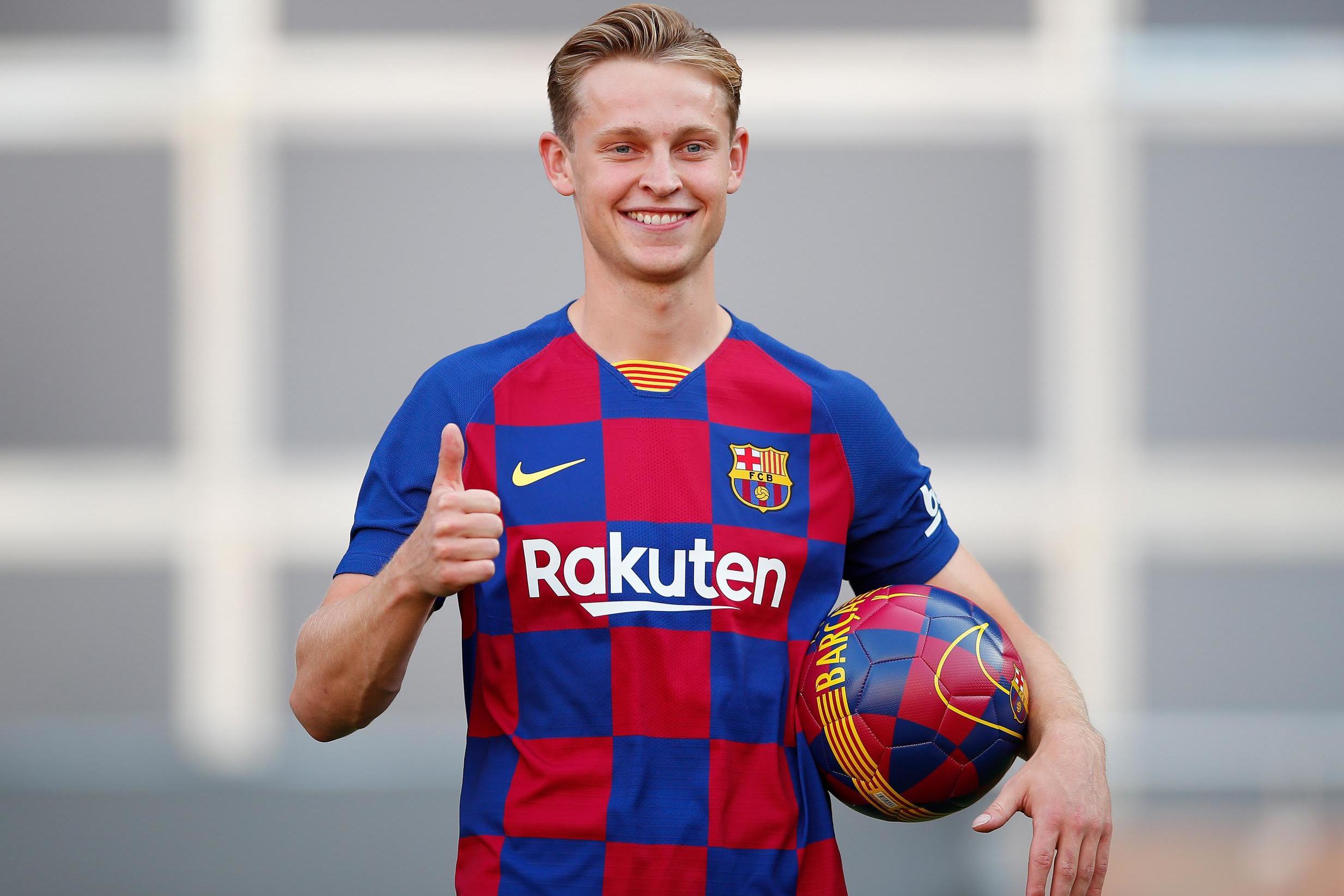 Barcelona newcomer Frenkie de Jong wants Matthijs de Ligt to