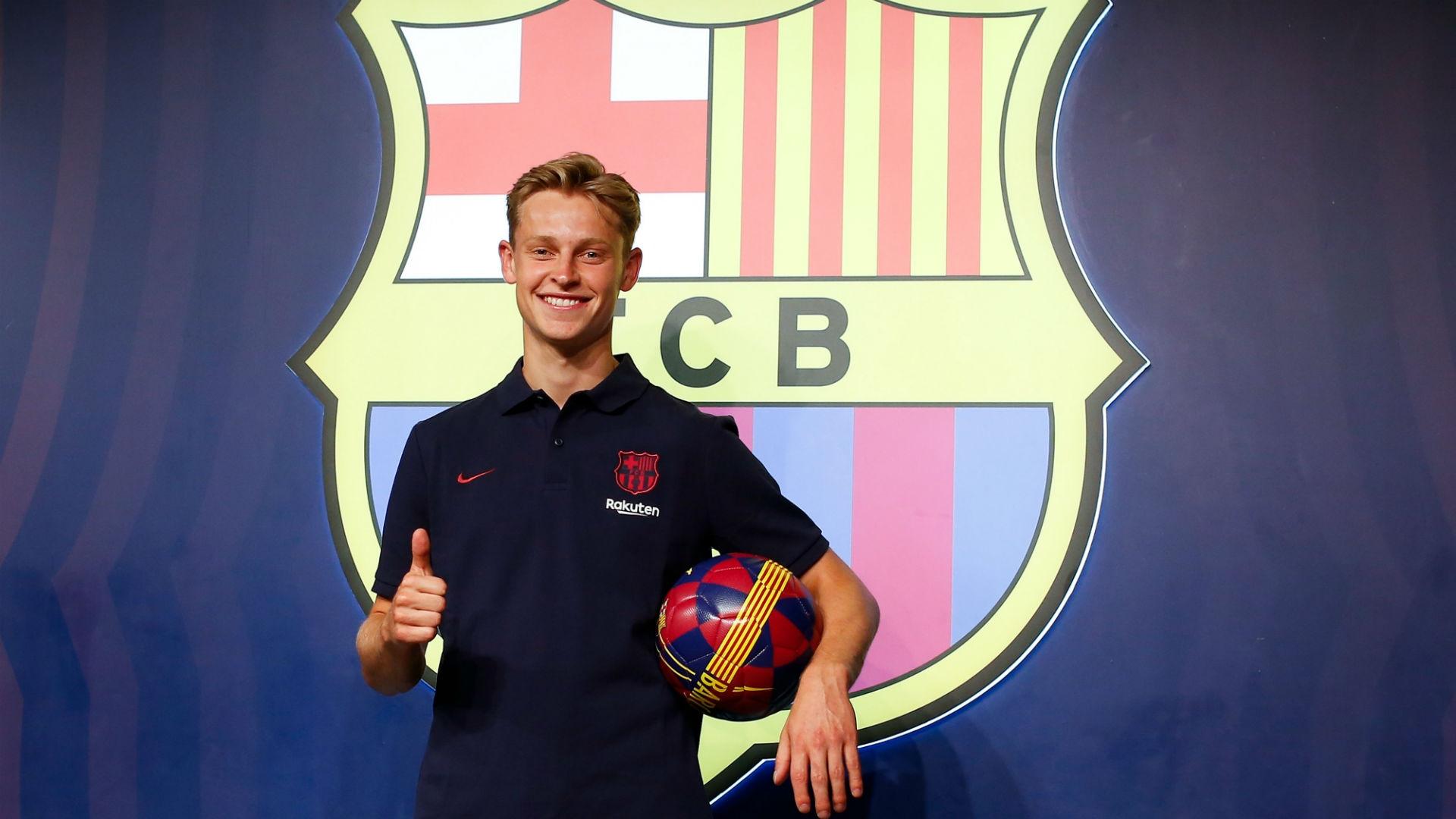 Barcelona: De Jong excited to play with Lionel Messi