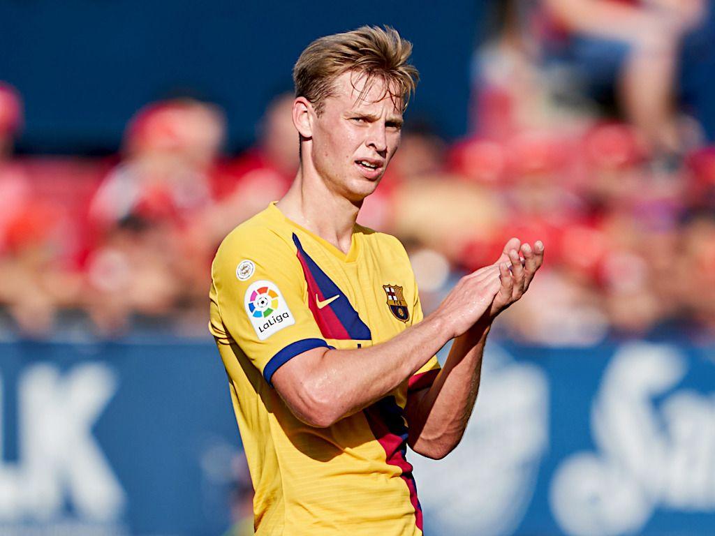 De Jong refusing to panic despite slow start for Barca