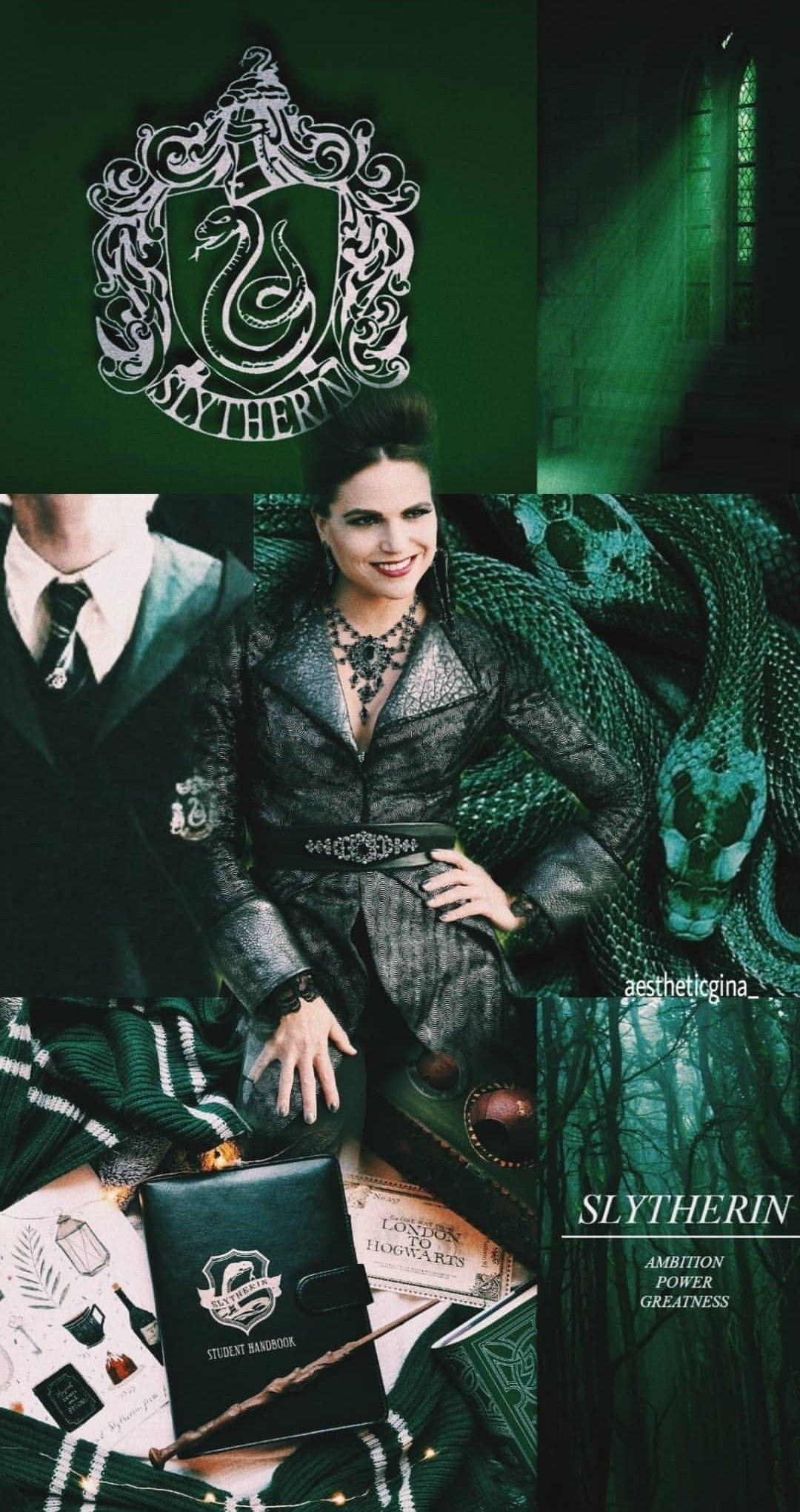 Lana Parrilla / The Evil Queen /Regina Mills Slytherin wallpaper