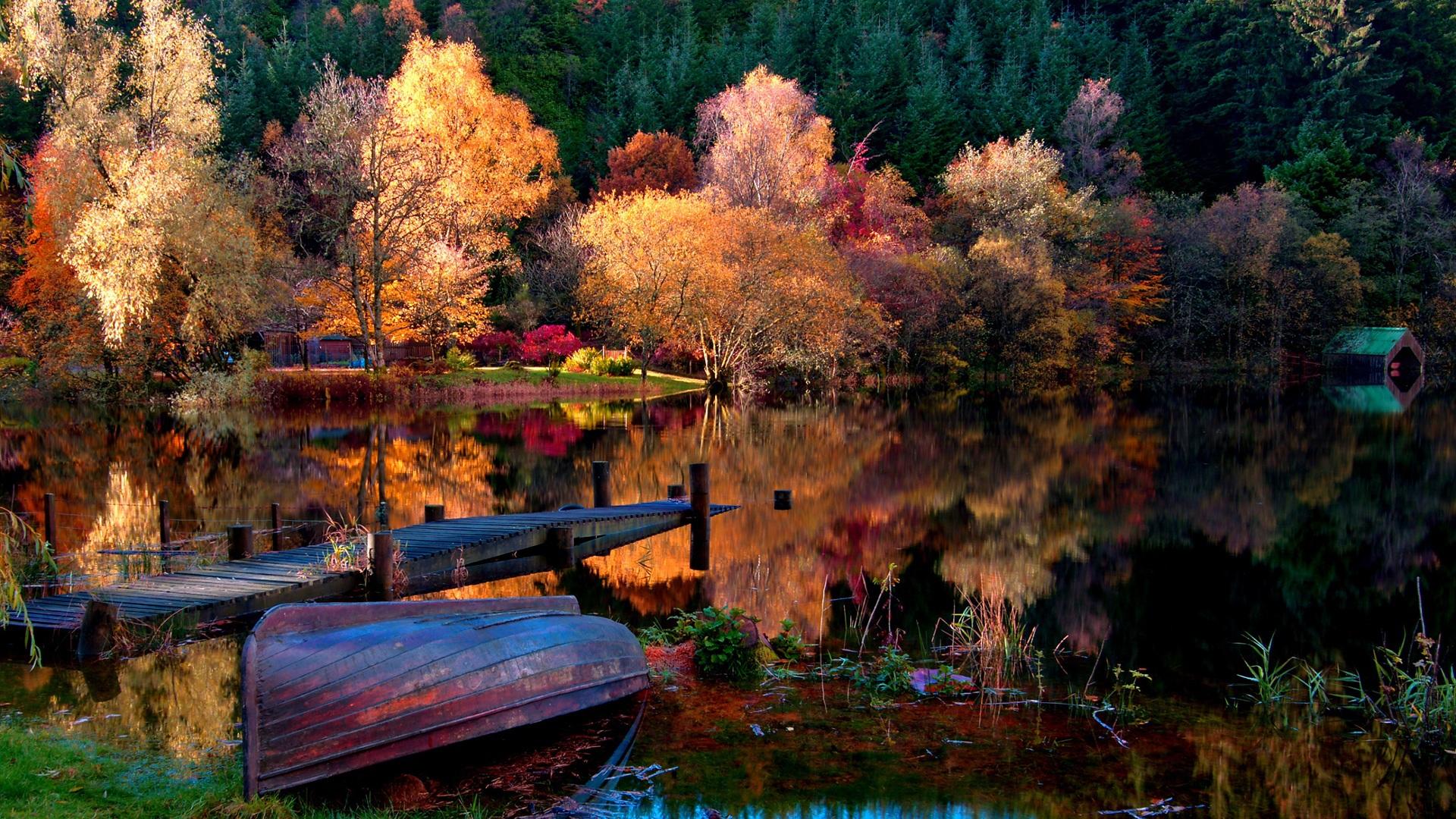 Beautiful Autumn Morning Wallpaper And Image