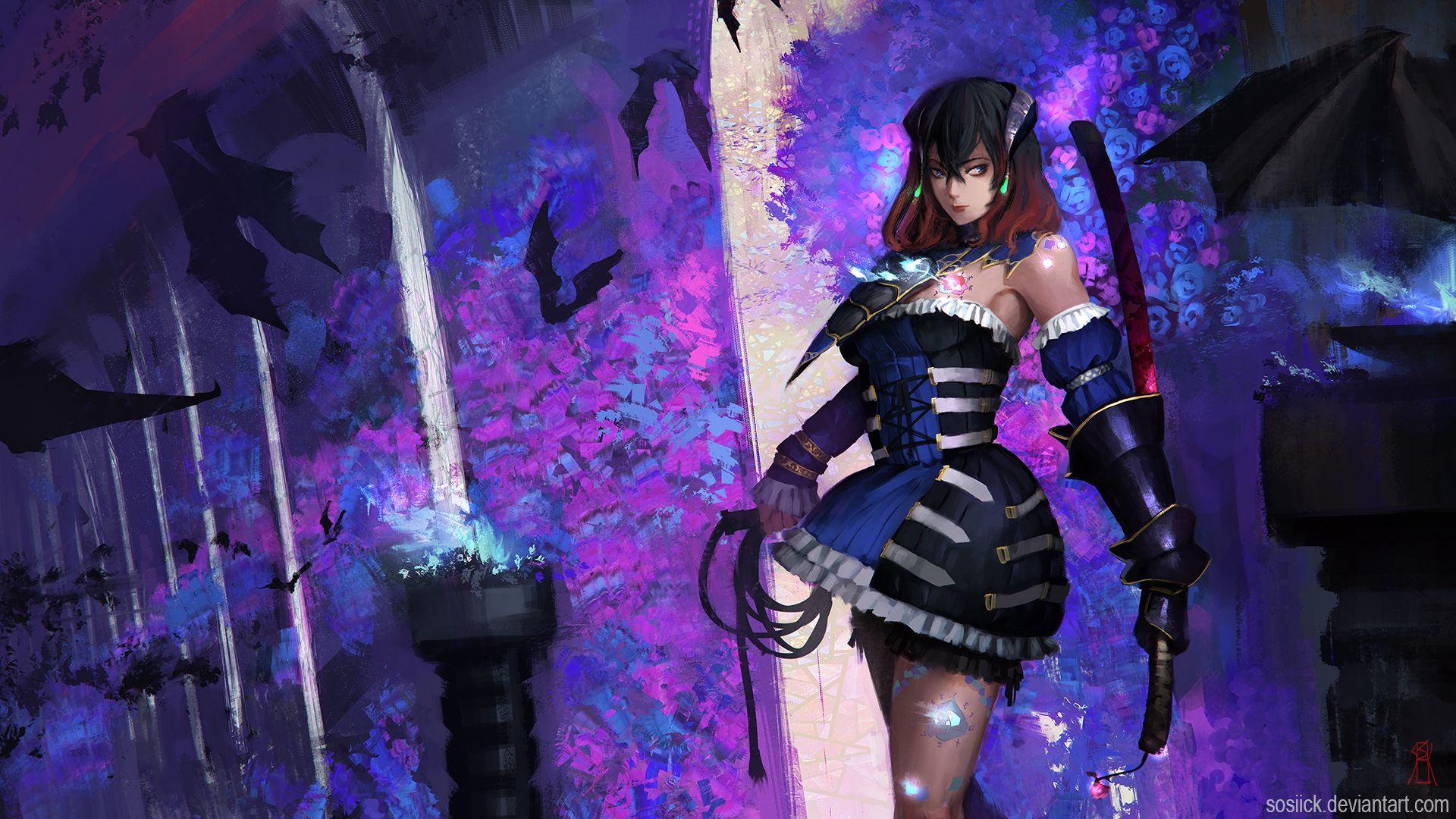 Bloodstained Ritual Of The Night HD Wallpaper. HD