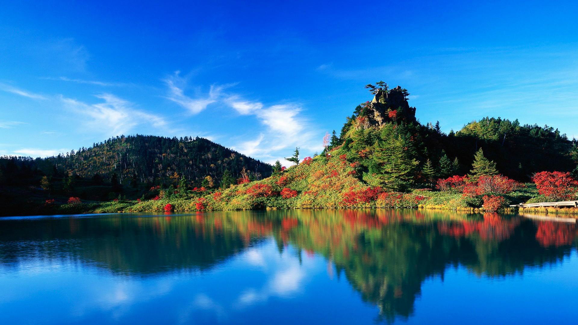 Autumn Reflection Japan HD wallpaper Collection