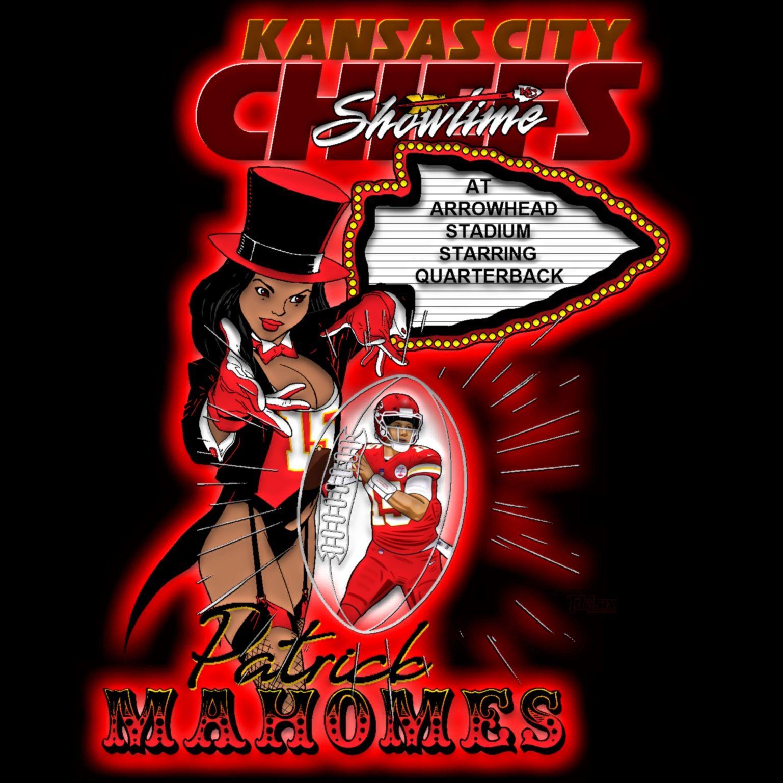Zatanna Showtime Mahomes QB for the Kansas City