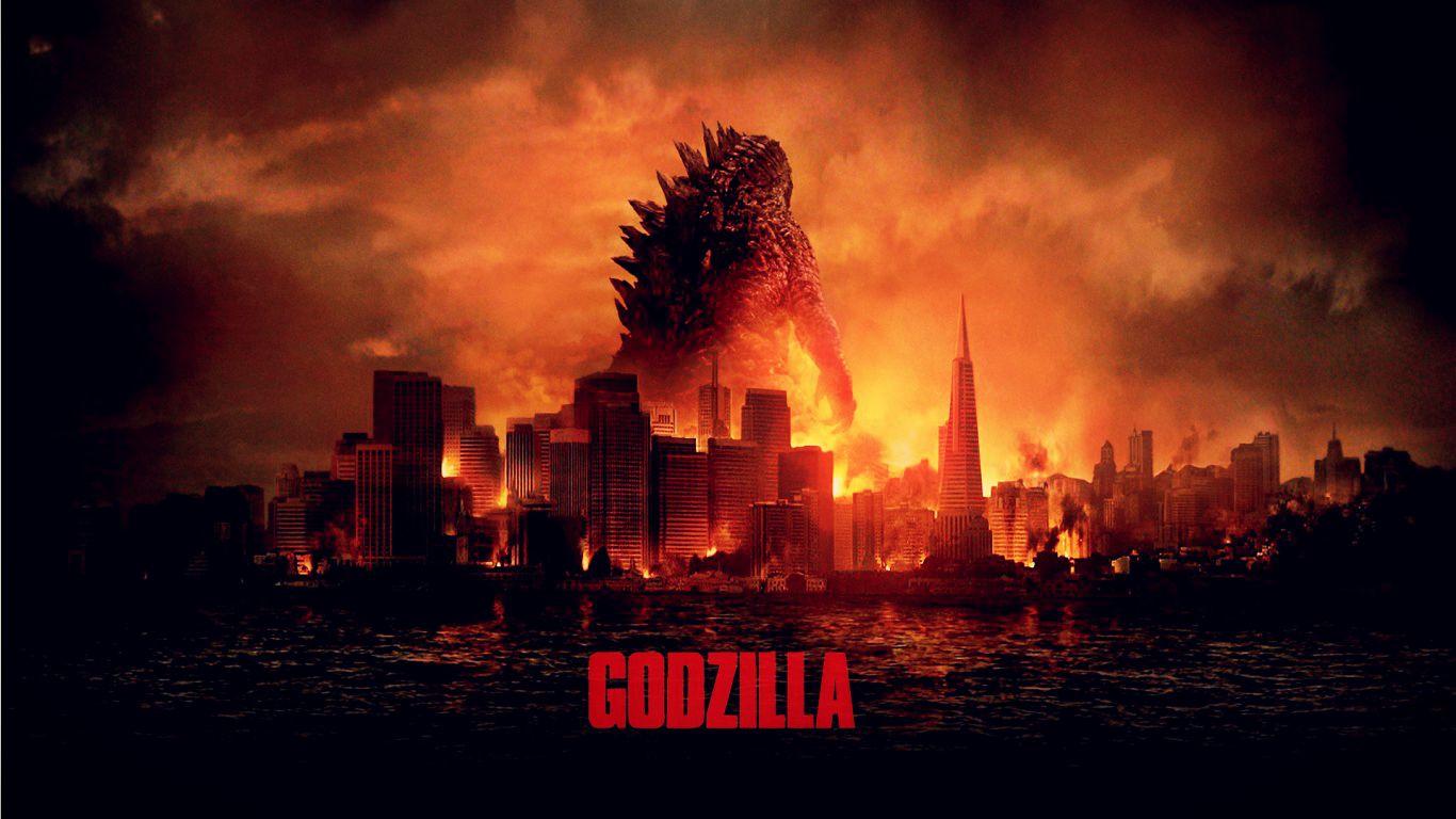 Godzilla 2014 movie wallpaperx768