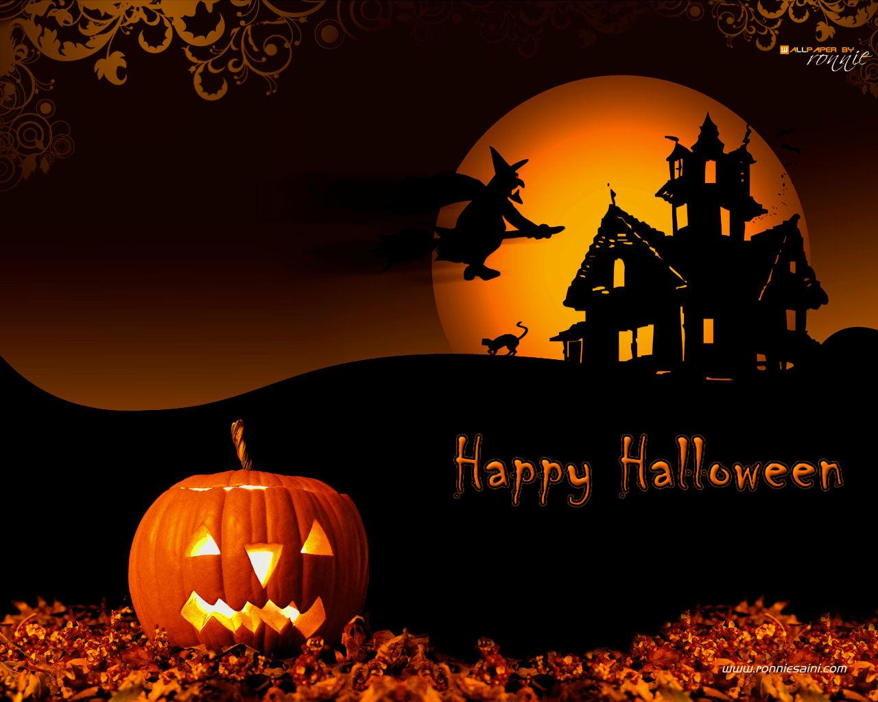 Live Halloween For Desktop Wallpaper HD Resolution