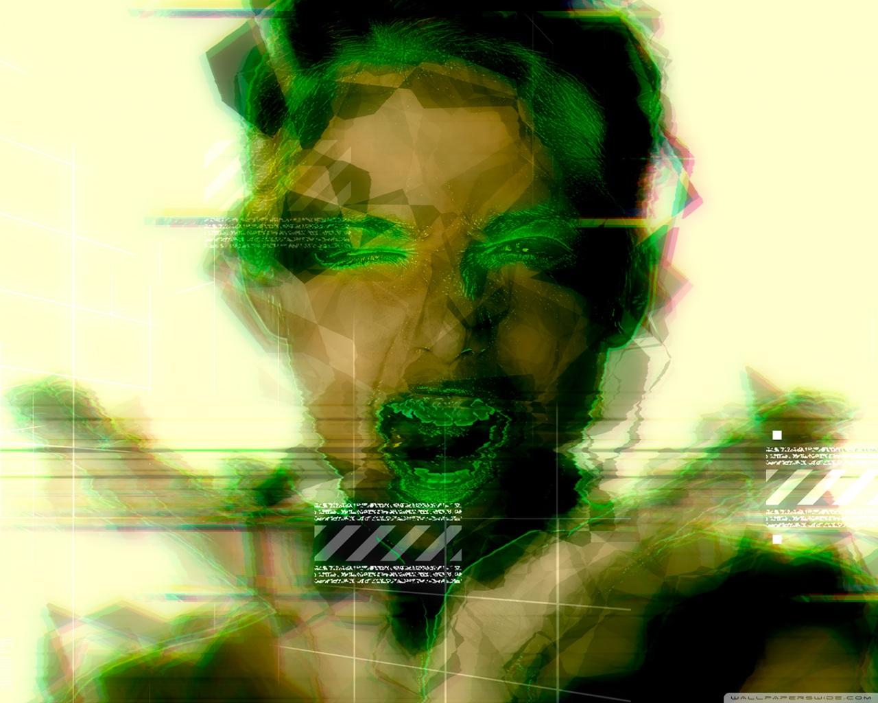 Glitchy Girl ❤ 4K HD Desktop Wallpaper for 4K Ultra HD TV