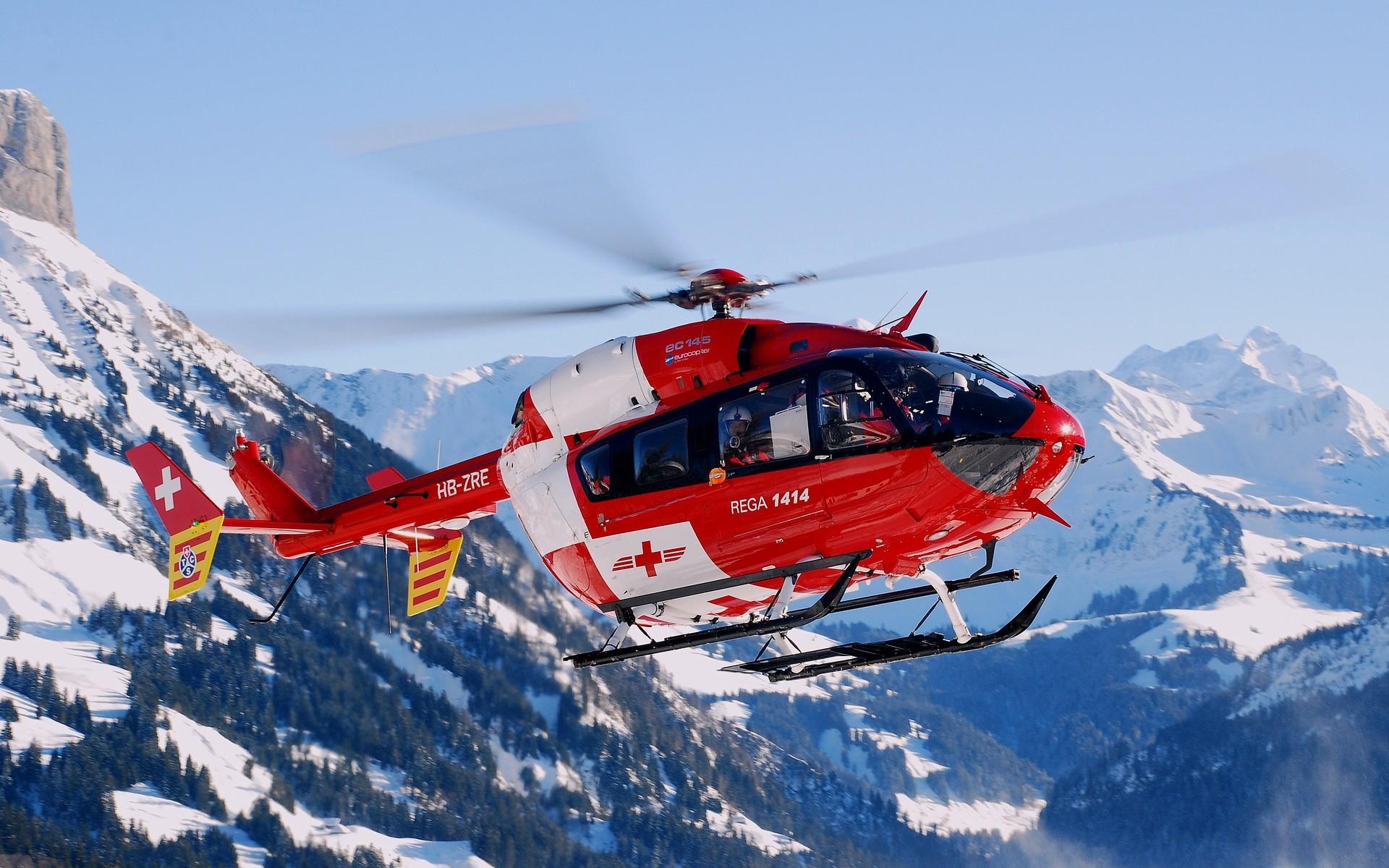 Download wallpaper 1920x1200 rescue helicopter, sky