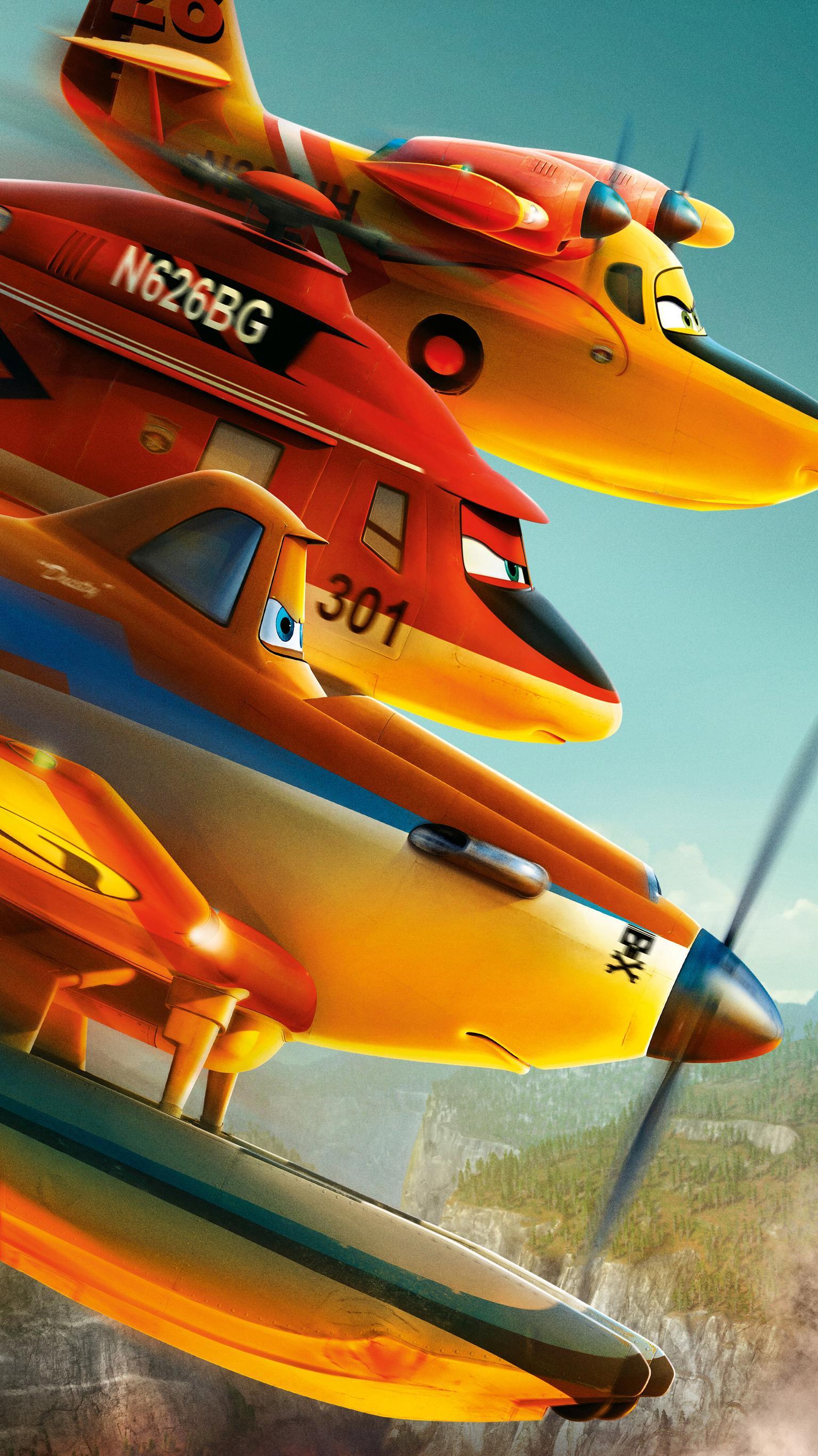 Planes: Fire & Rescue (2014) Phone Wallpaper