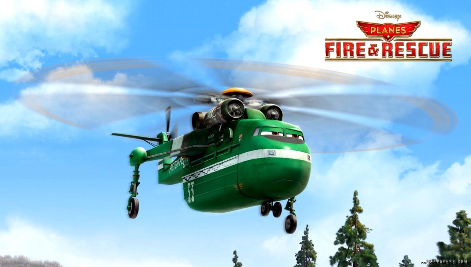 Planes Fire Rescue HD Wallpaper