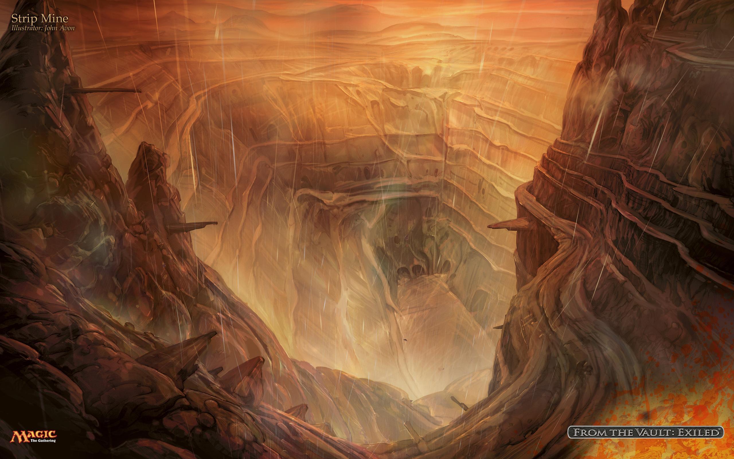 Wallpaper of the Week: Strip Mine. MAGIC: THE GATHERING
