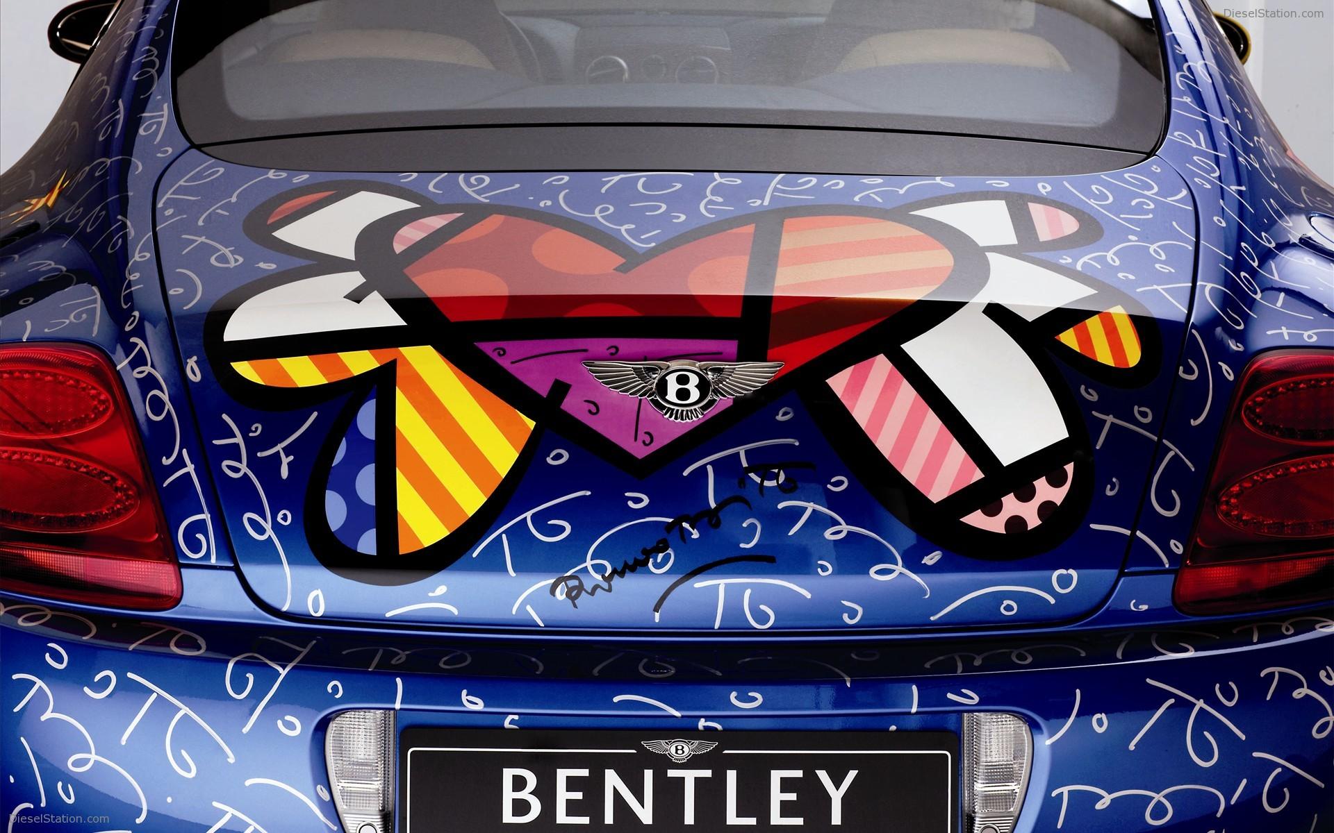 Bentley Continental GT By Romero Britto Widescreen