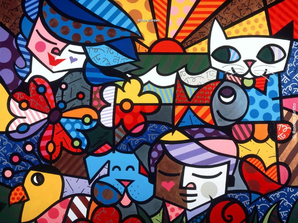 Romero Britto Garden. TeresaH12 bizzyazabee