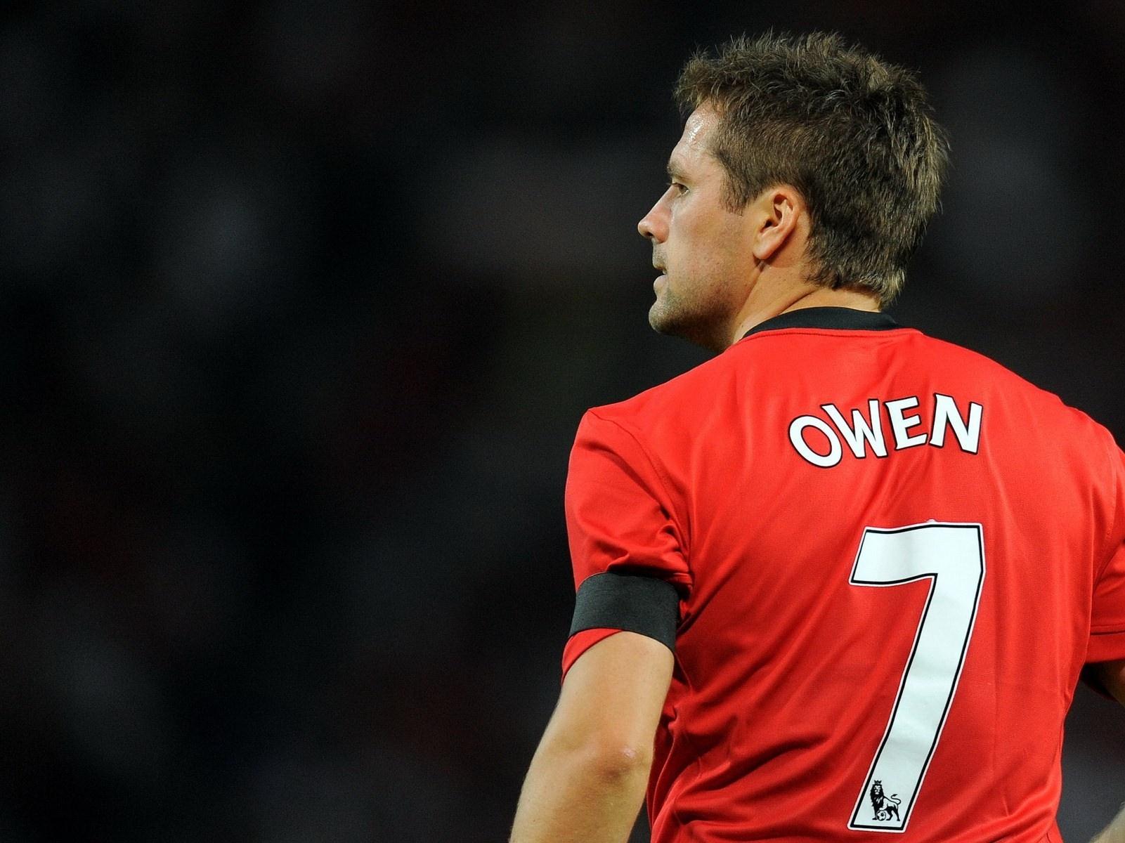 Wallpaper manchester united, michael owen, football