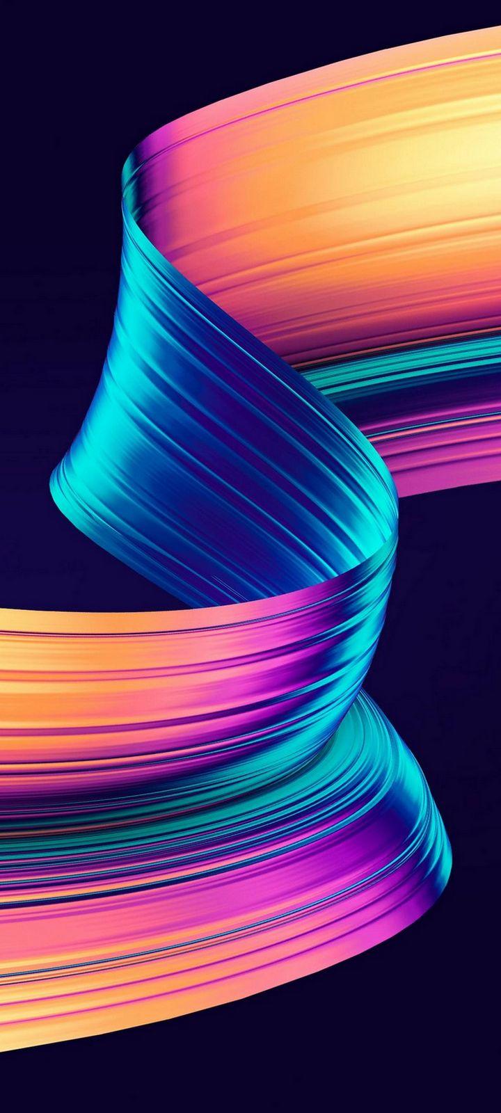 Girly 3D Layer Abstract Wallpaper - [720x1600]