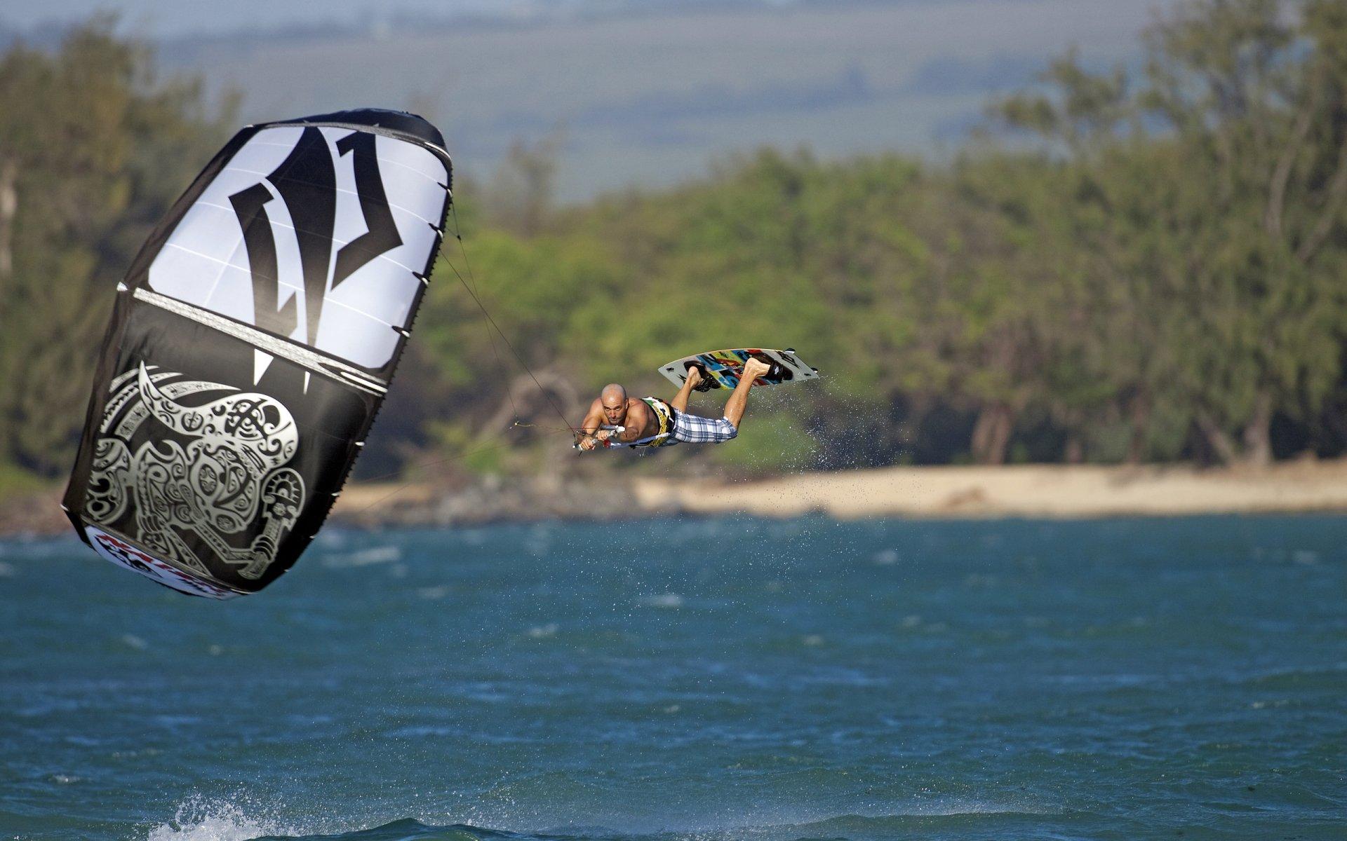 Kiteboarding HD Wallpaper and Background Image