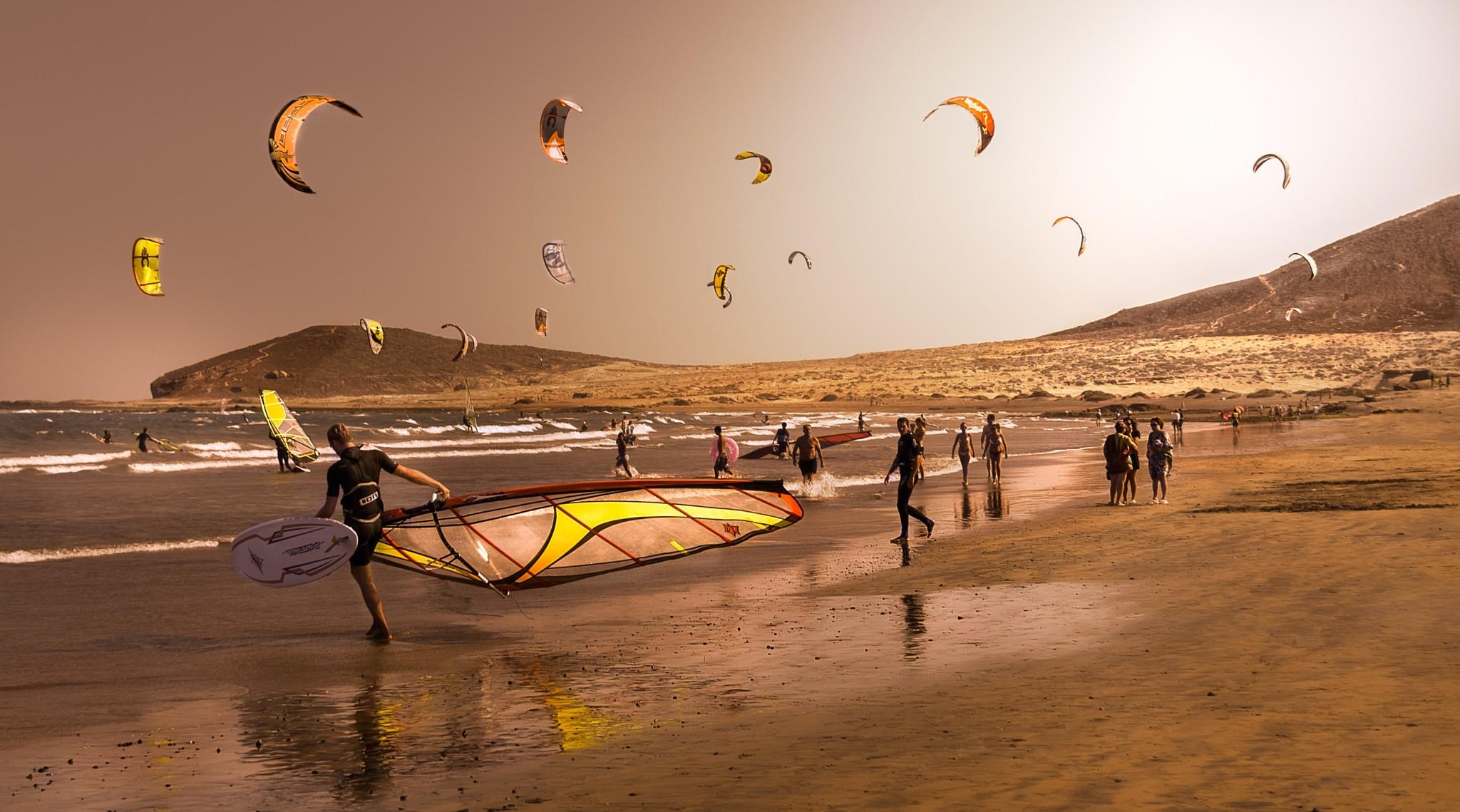 photography kite surfing wallpaper and background