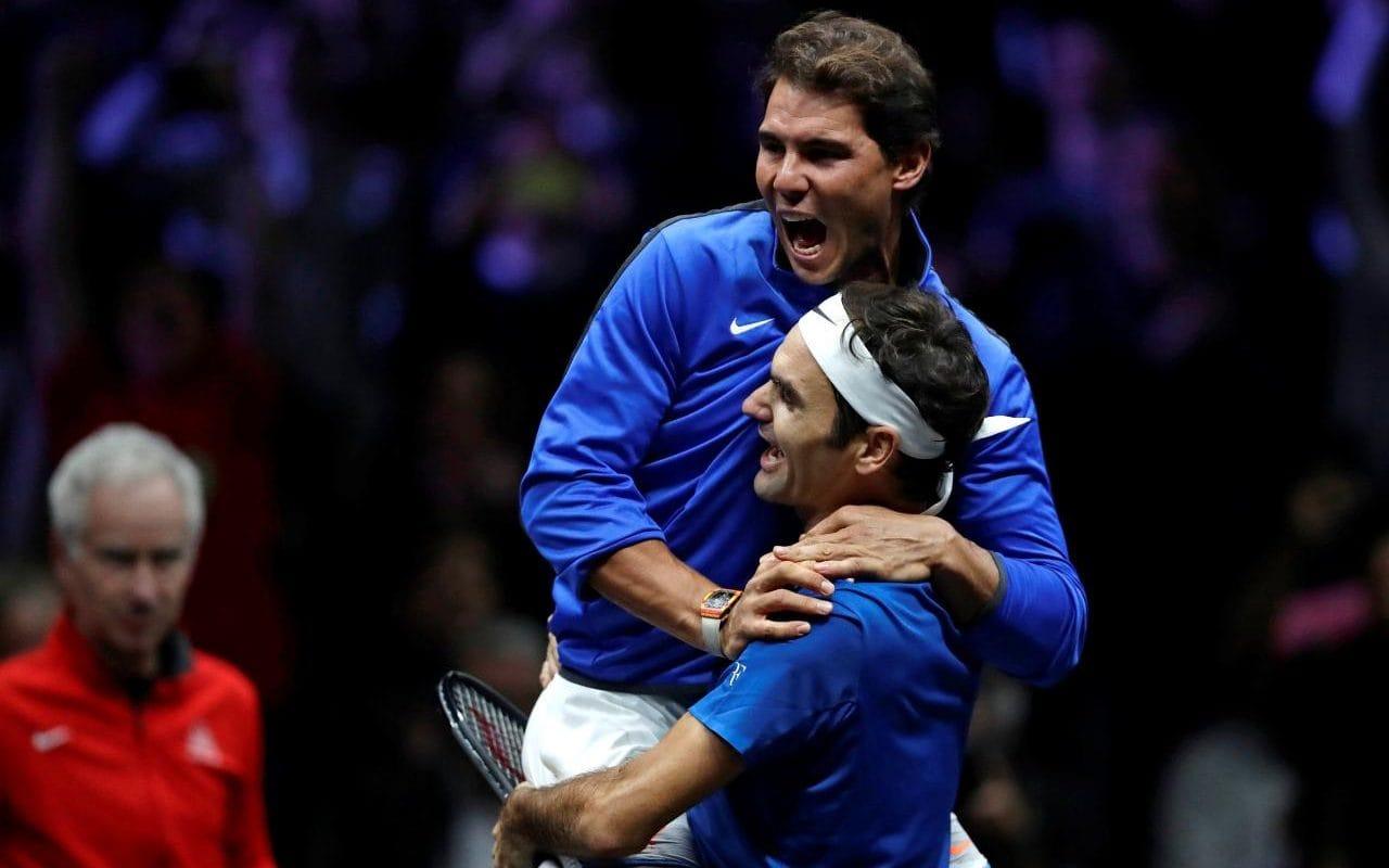 Laver Cup finishes with a flourish as Roger Federer heroics