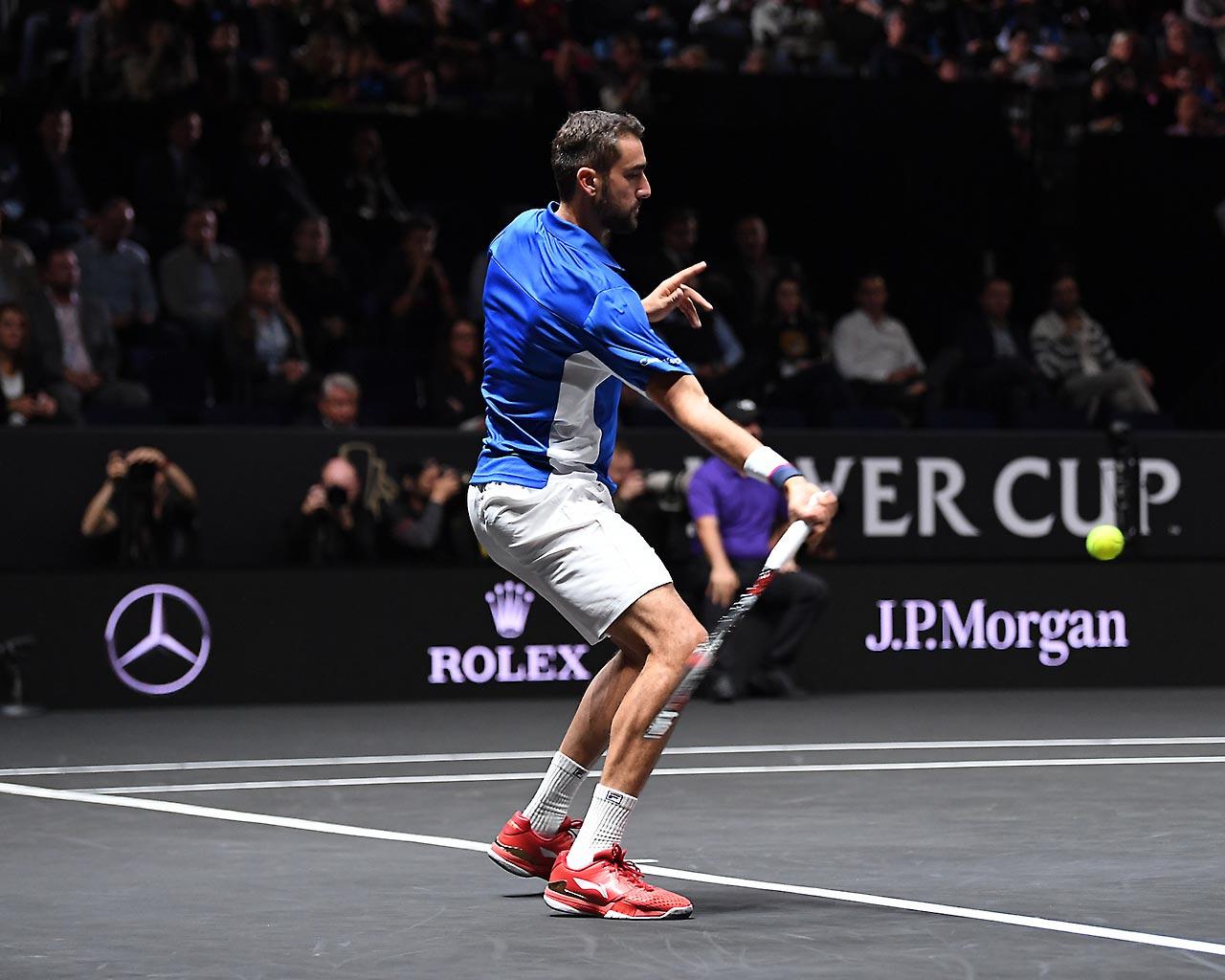 Marin Cilic Helps Europe Beat the World to Win Laver Cup