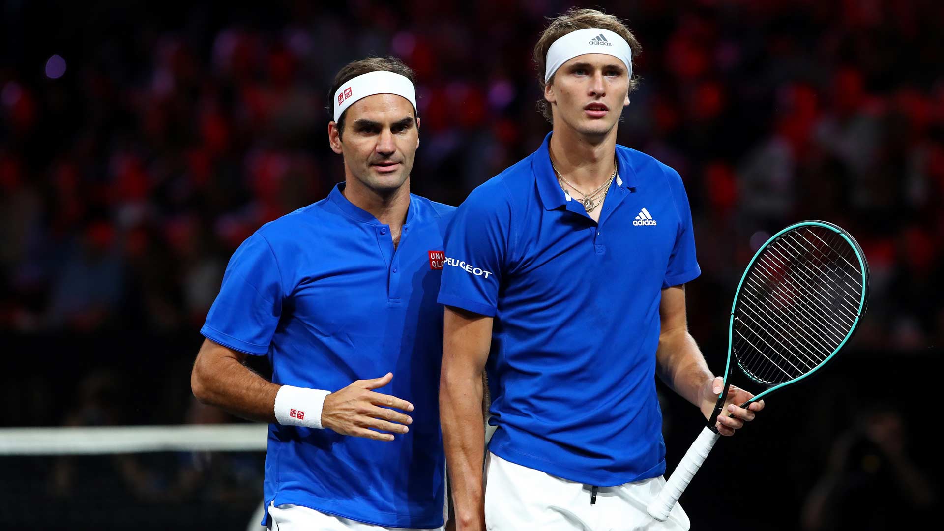 Roger Federer & Alexander Zverev Defeat Denis Shapovalov