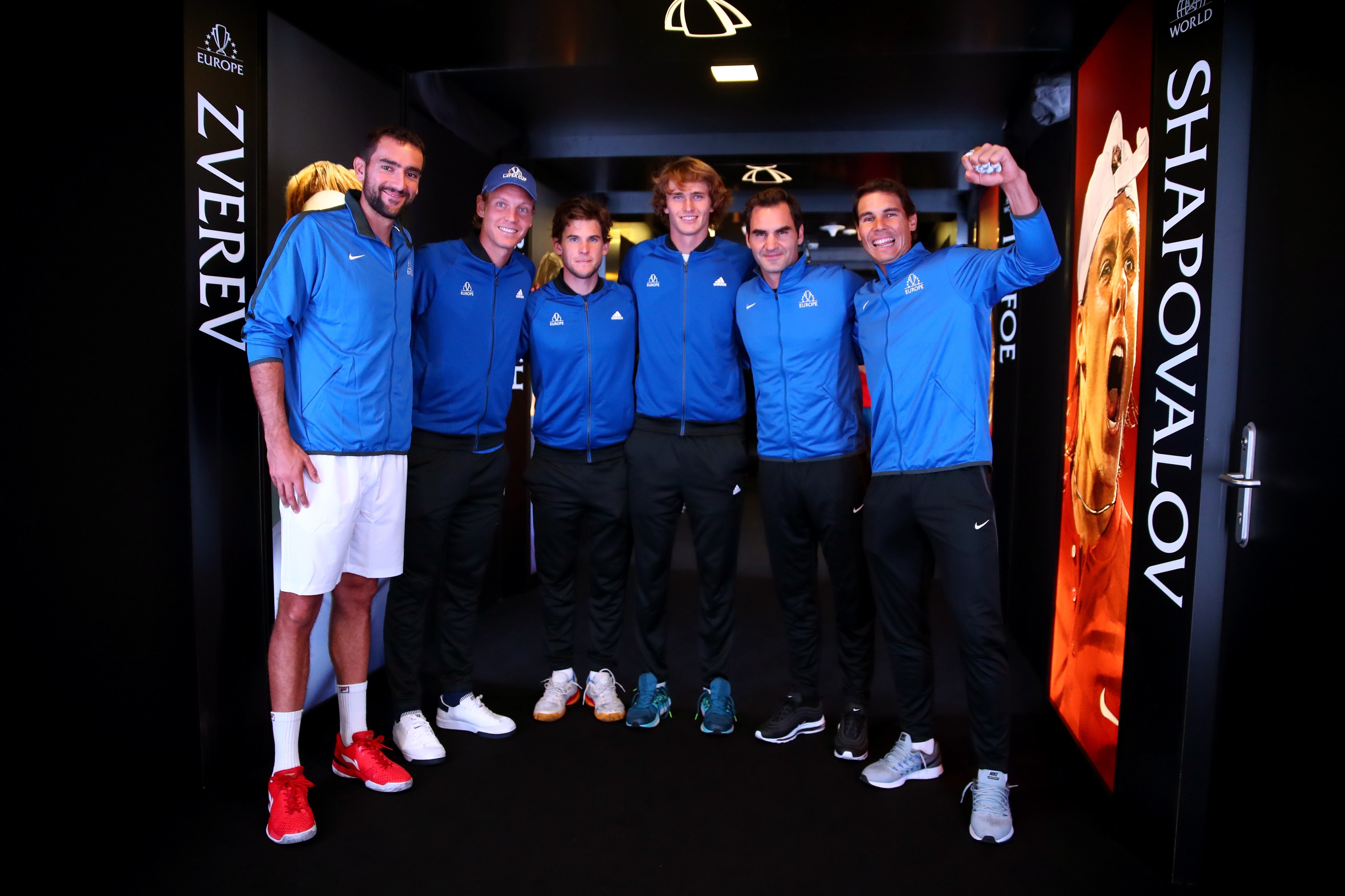 PHOTOS VIDEO: Rafael Nadal And Team Europe At 2017 Laver Cup