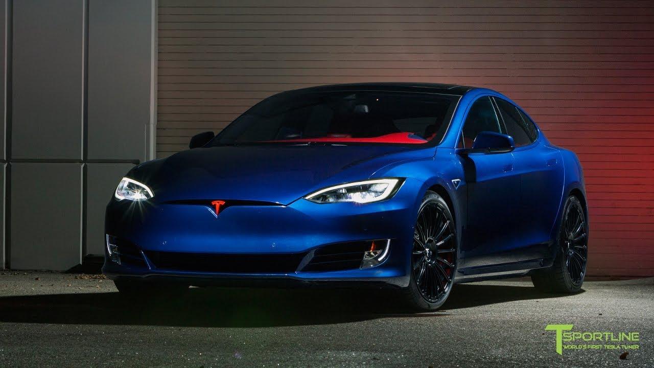 Blue Tesla Wallpapers Wallpaper Cave