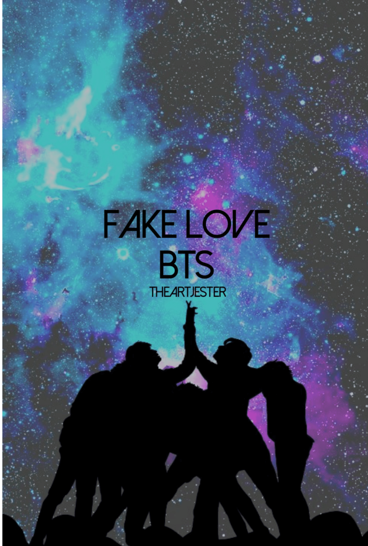 BTS Galaxy Fake Love Wallpaper #bts #btsfakelove