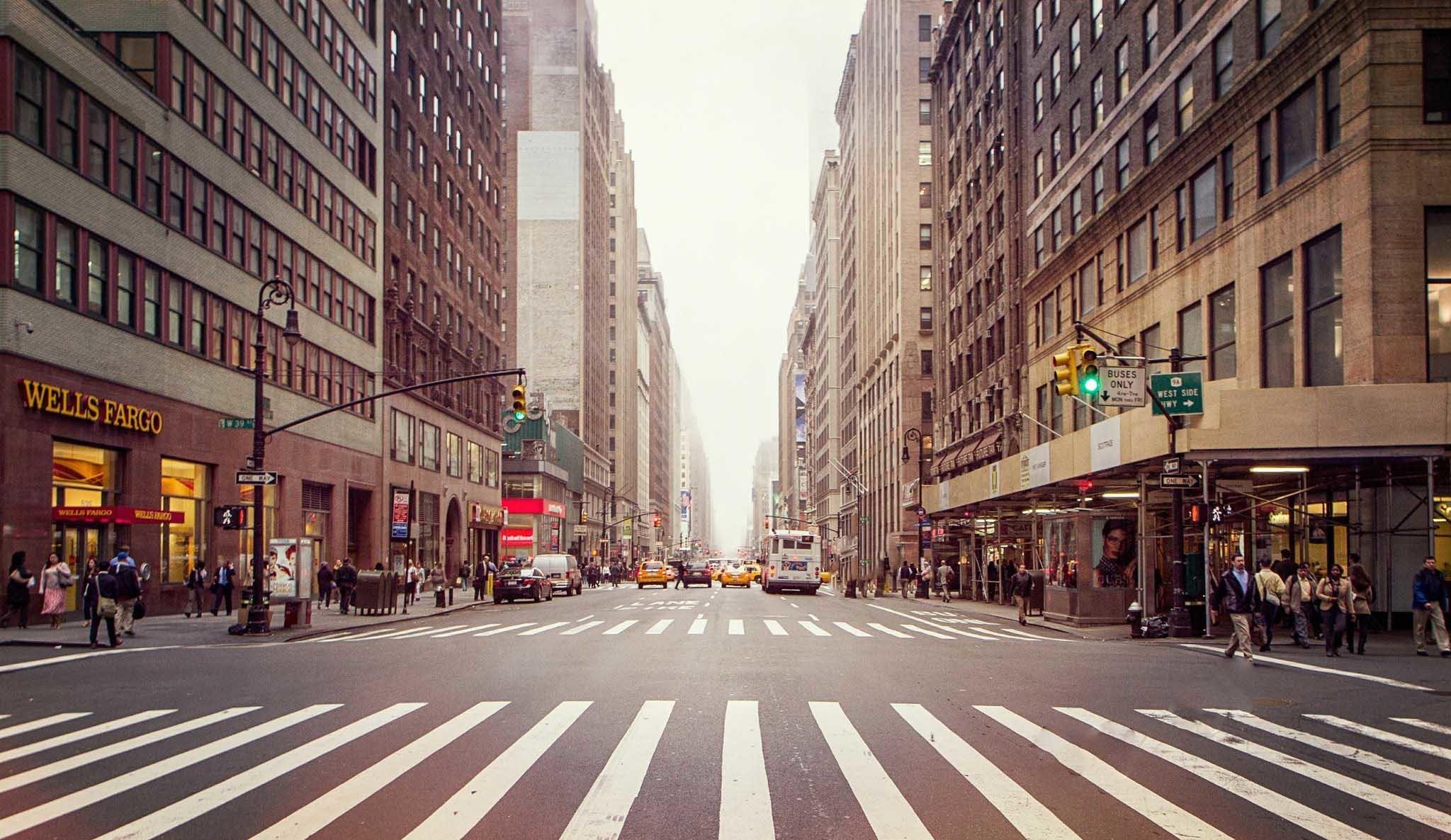 New York City Street Wallpaper