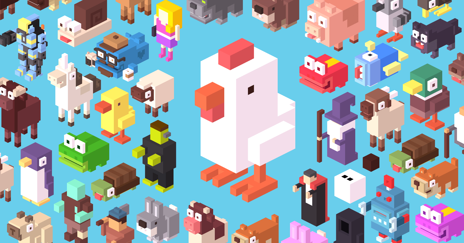 Free download Crossy Road Press [1920x1005] for your Desktop