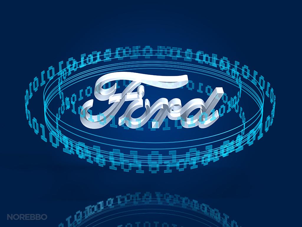 Ford 3D Background. Ford