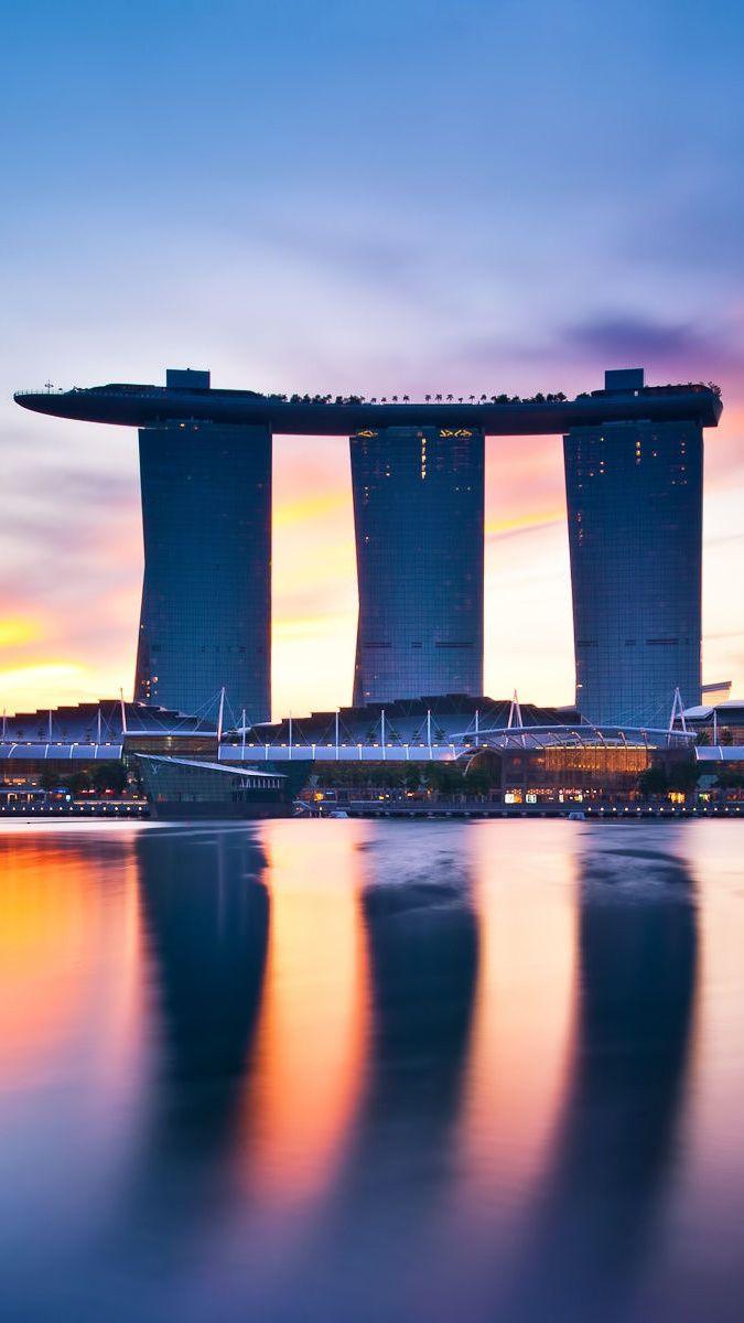Hotel Marina Bay Sands Singapore IPhone Wallpaper. IPhone