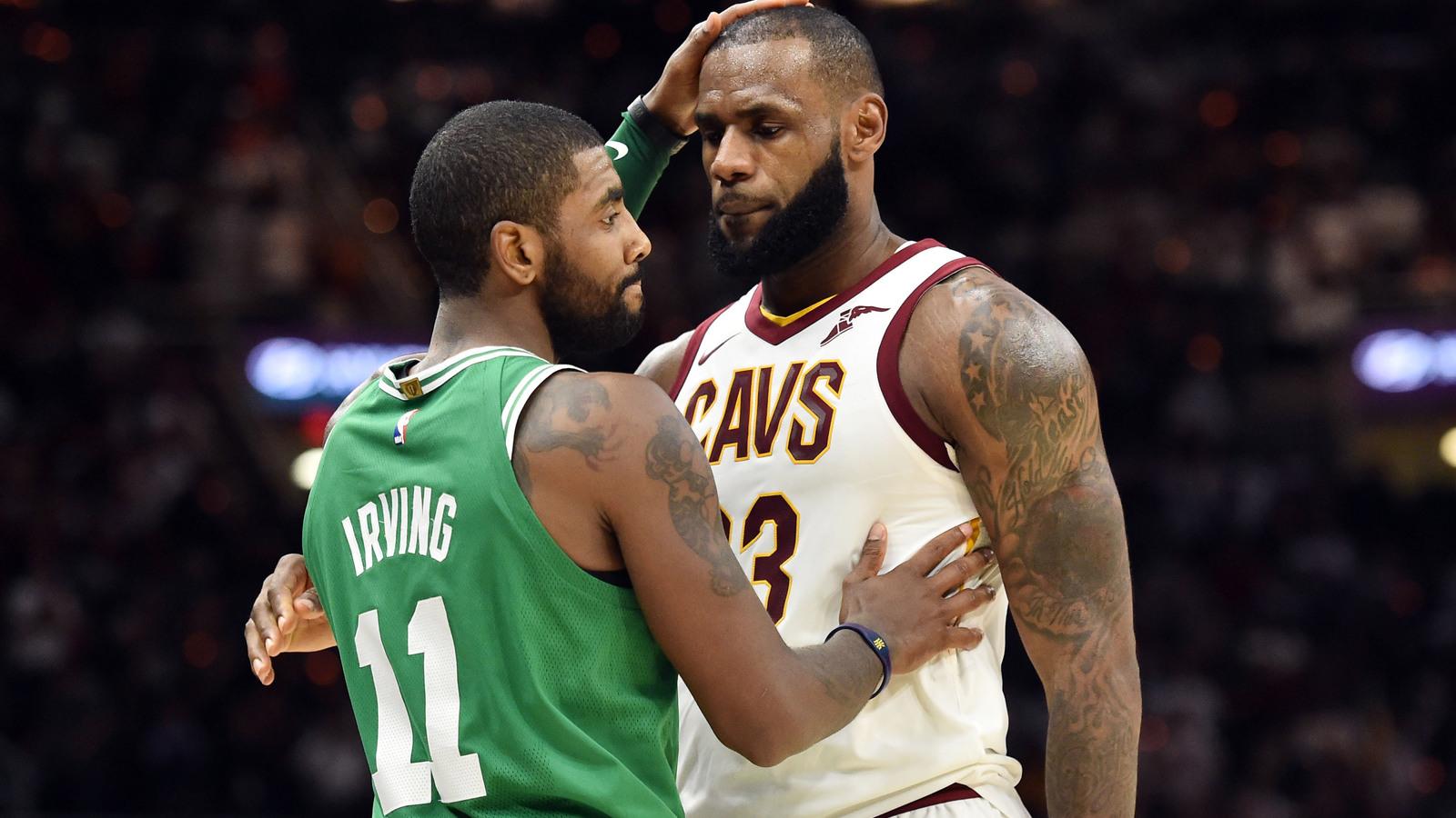 Kyrie Irving Sent an Apology Text to the LeBron James