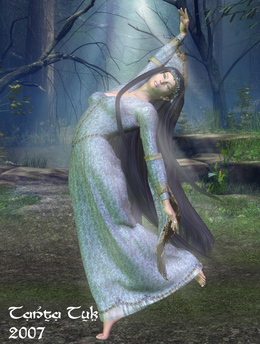Lady Lúthien Tinúviel by gloriatanta Poser Fantasy